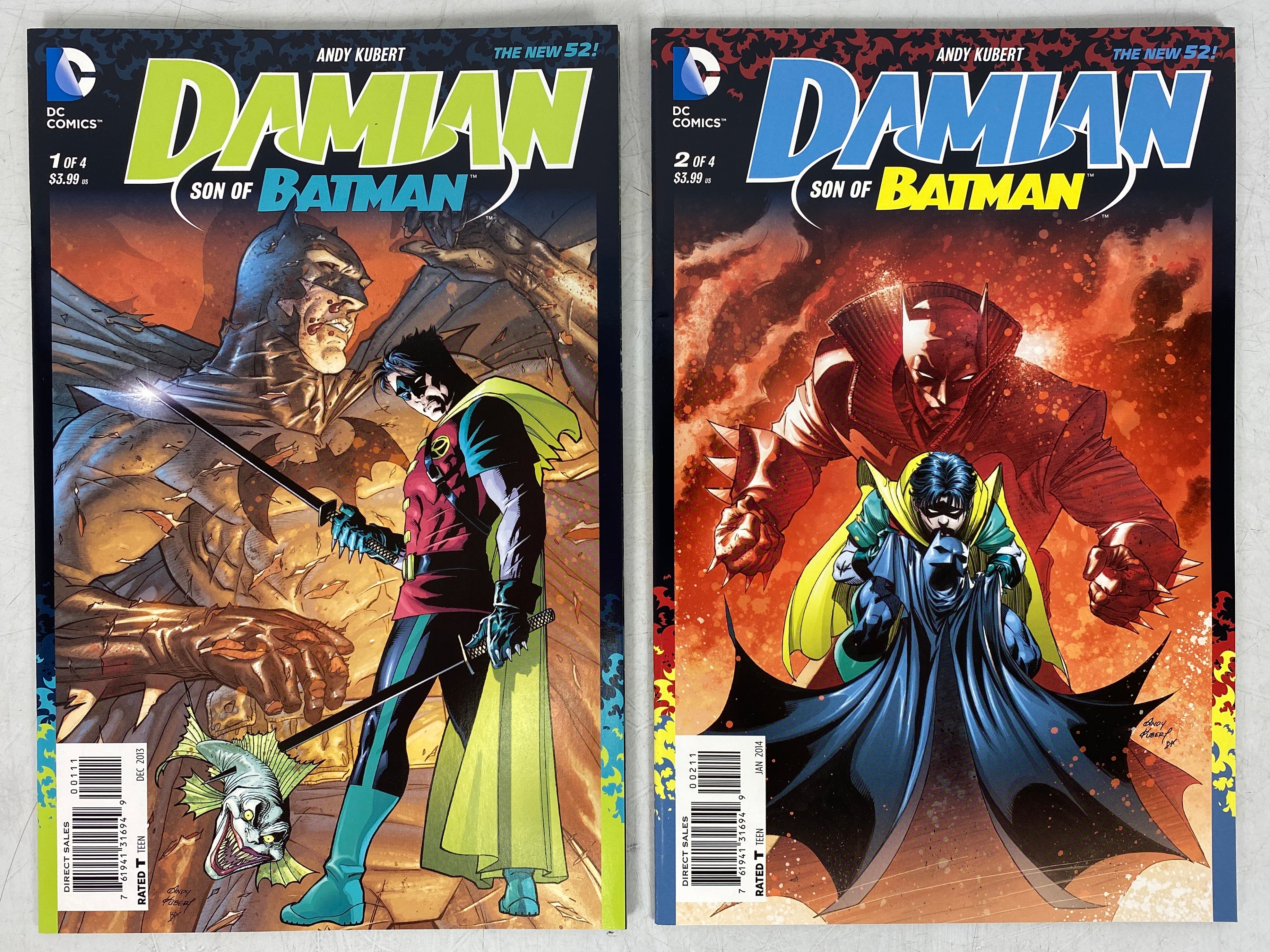 Damian Son of Batman #1-4 (2013-2014)