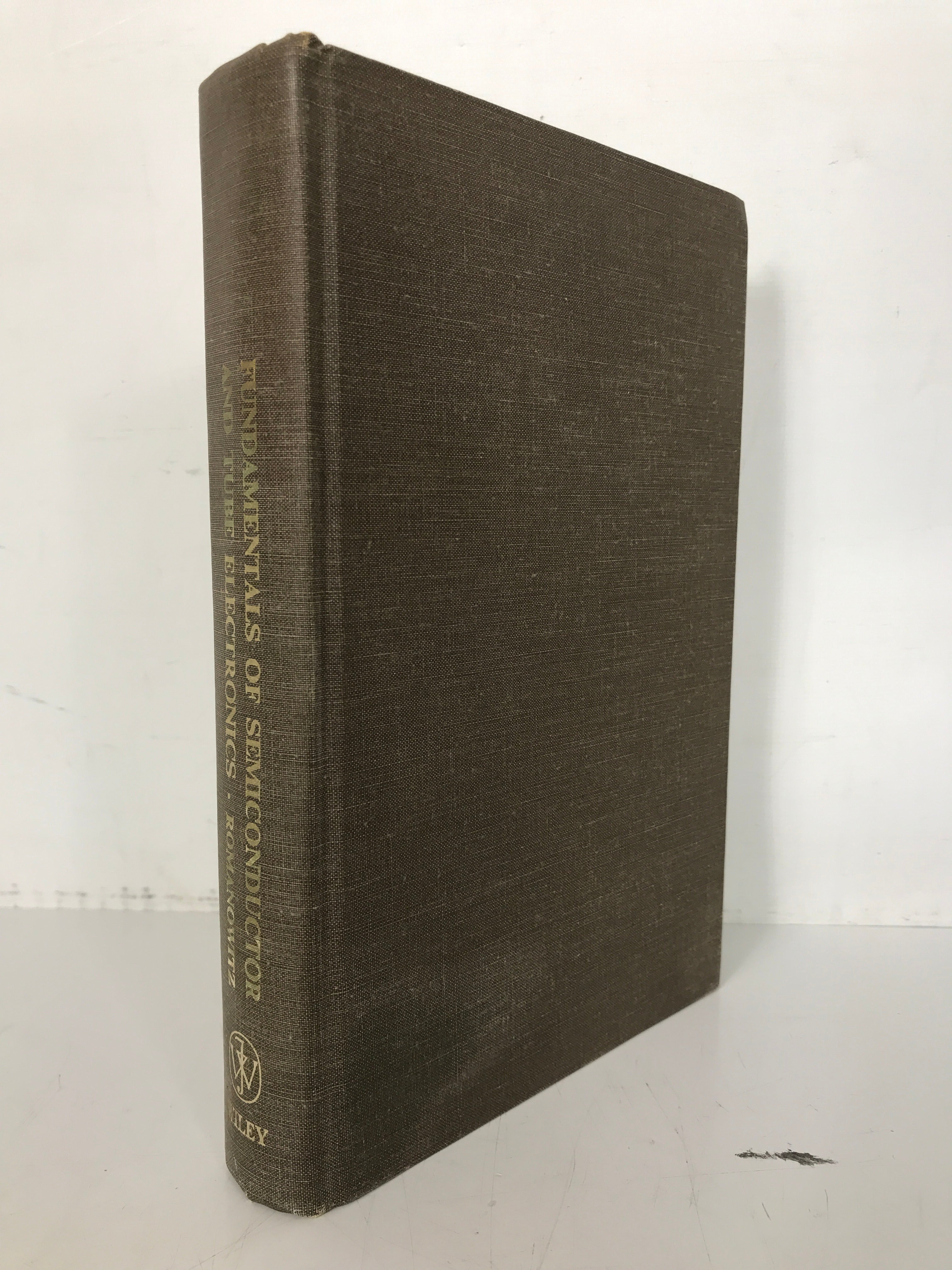 Fundamentals of Semiconductor & Tube Electronics 1962 Romanowitz HC