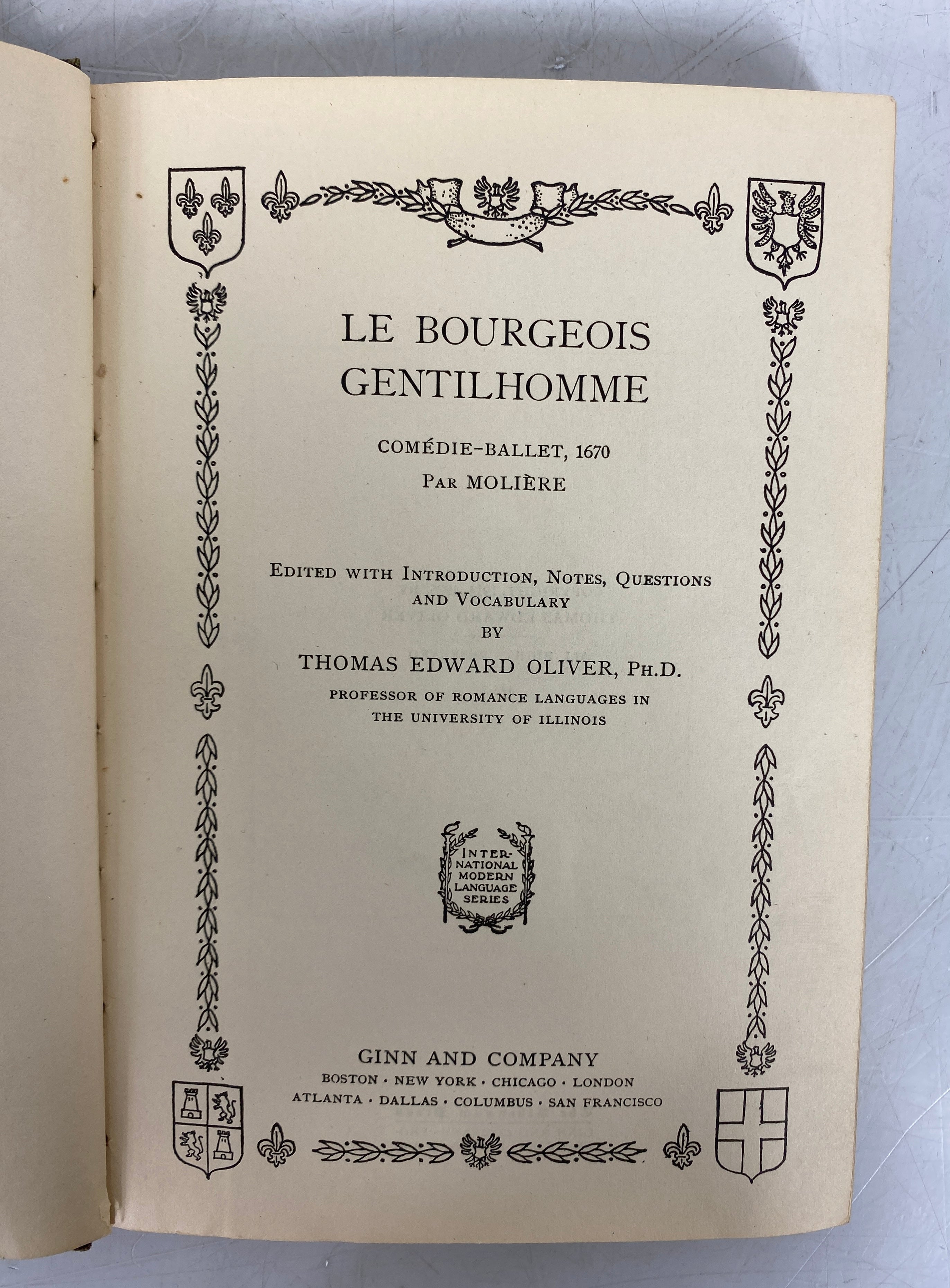 2 French Vols: Le Bourgeois Gentilhomme/Eugenie Grandet w English Intros