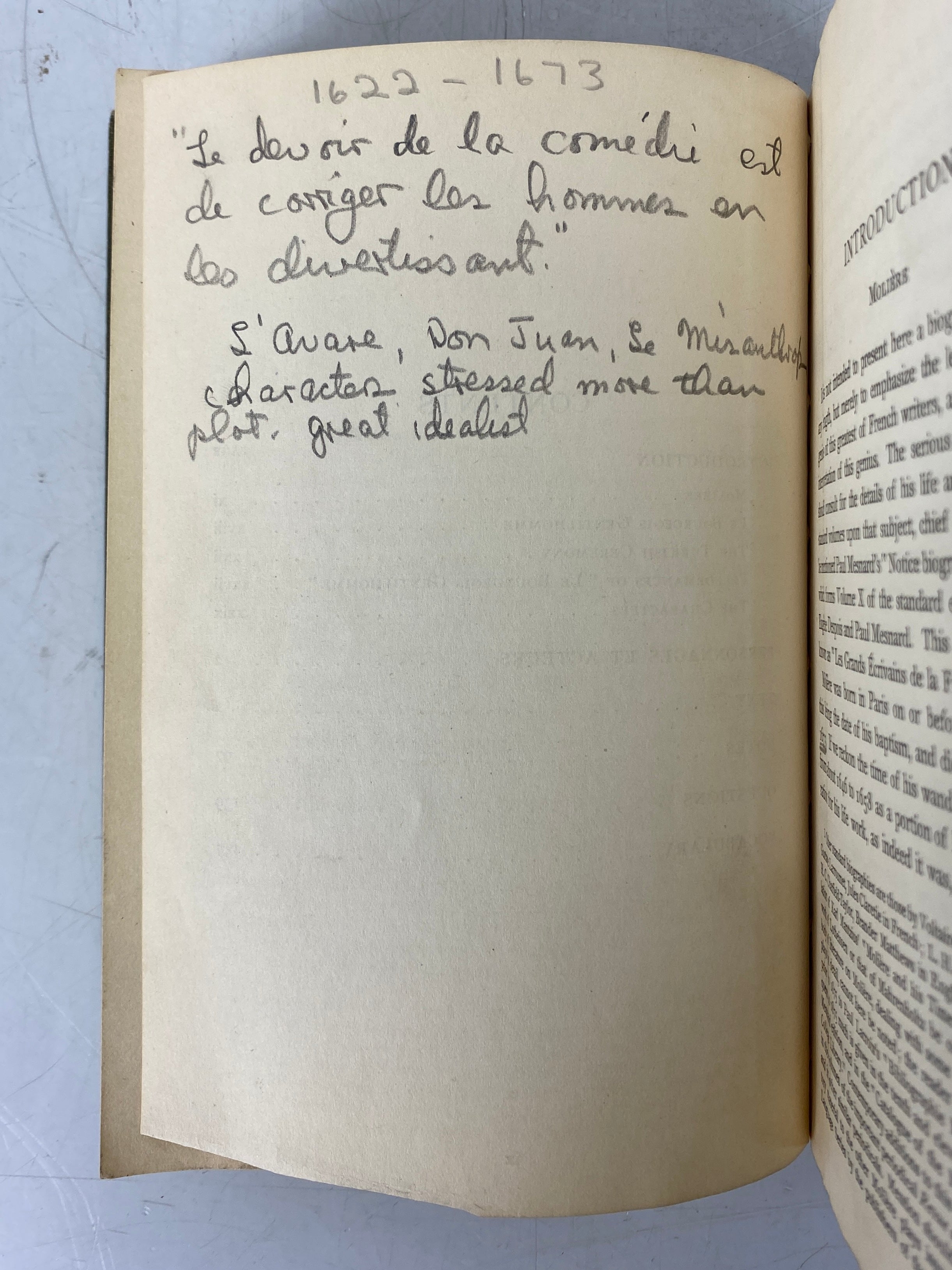 2 French Vols: Le Bourgeois Gentilhomme/Eugenie Grandet w English Intros