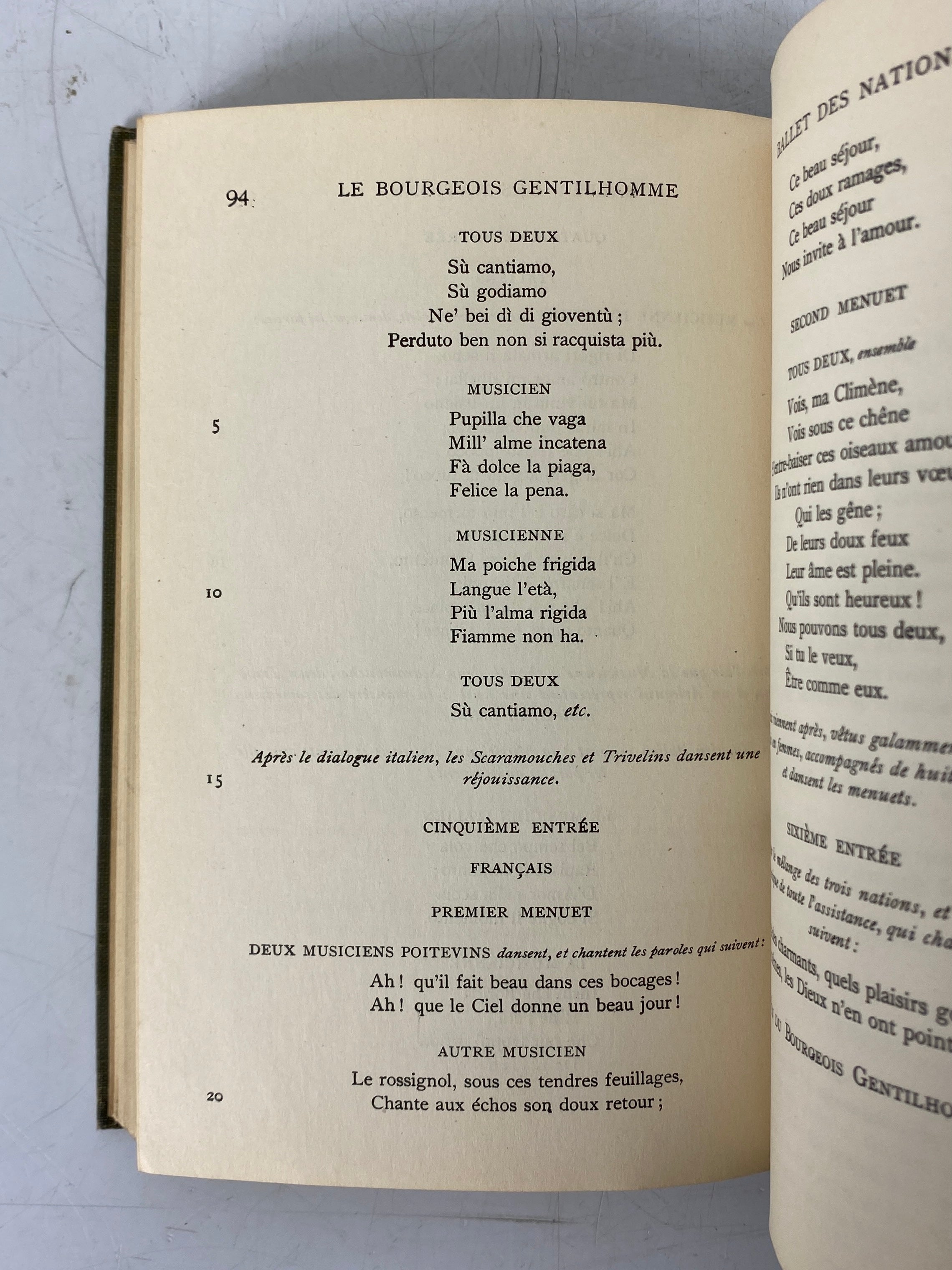 2 French Vols: Le Bourgeois Gentilhomme/Eugenie Grandet w English Intros