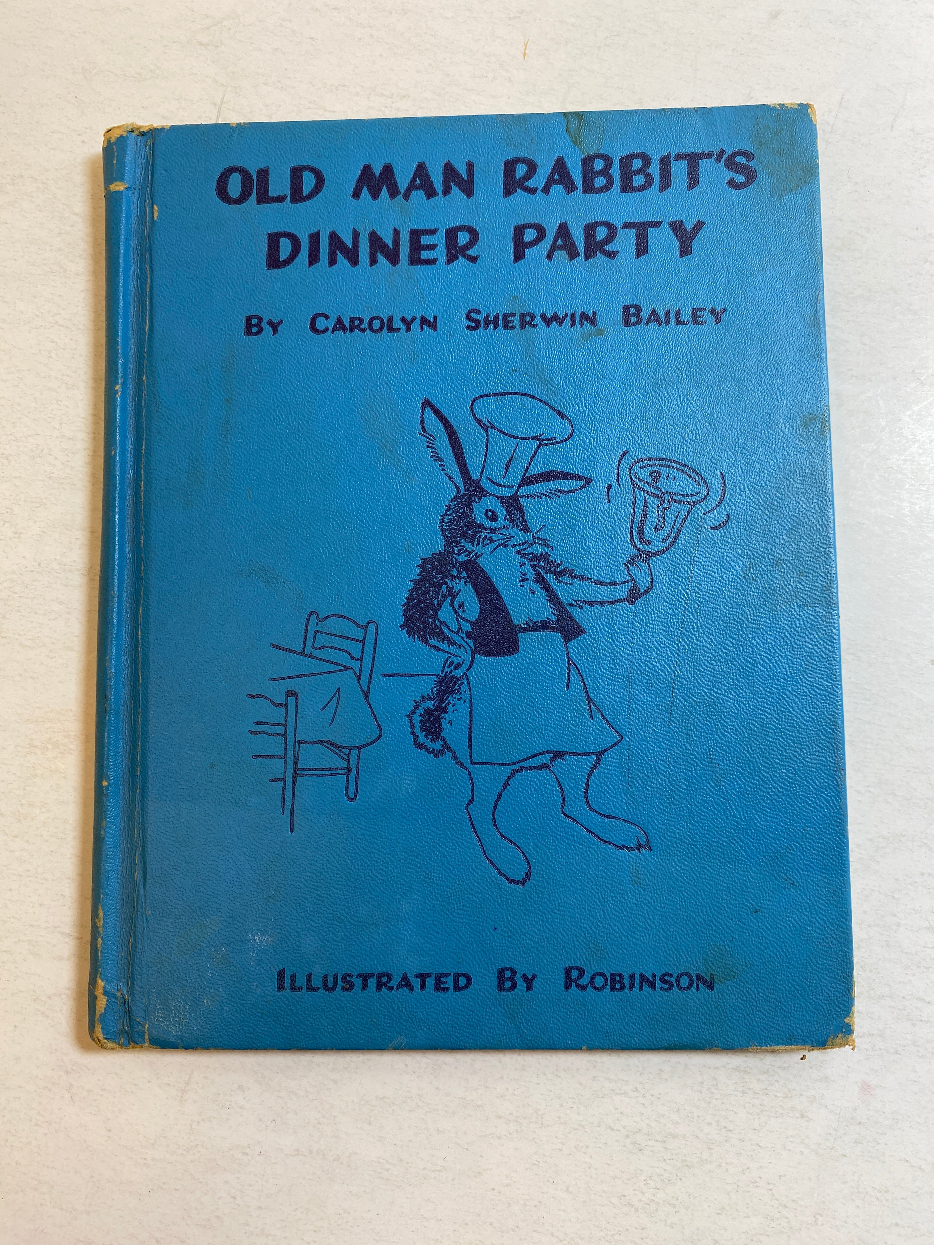 Old Man Rabbit's Dinner Party HC 1949
