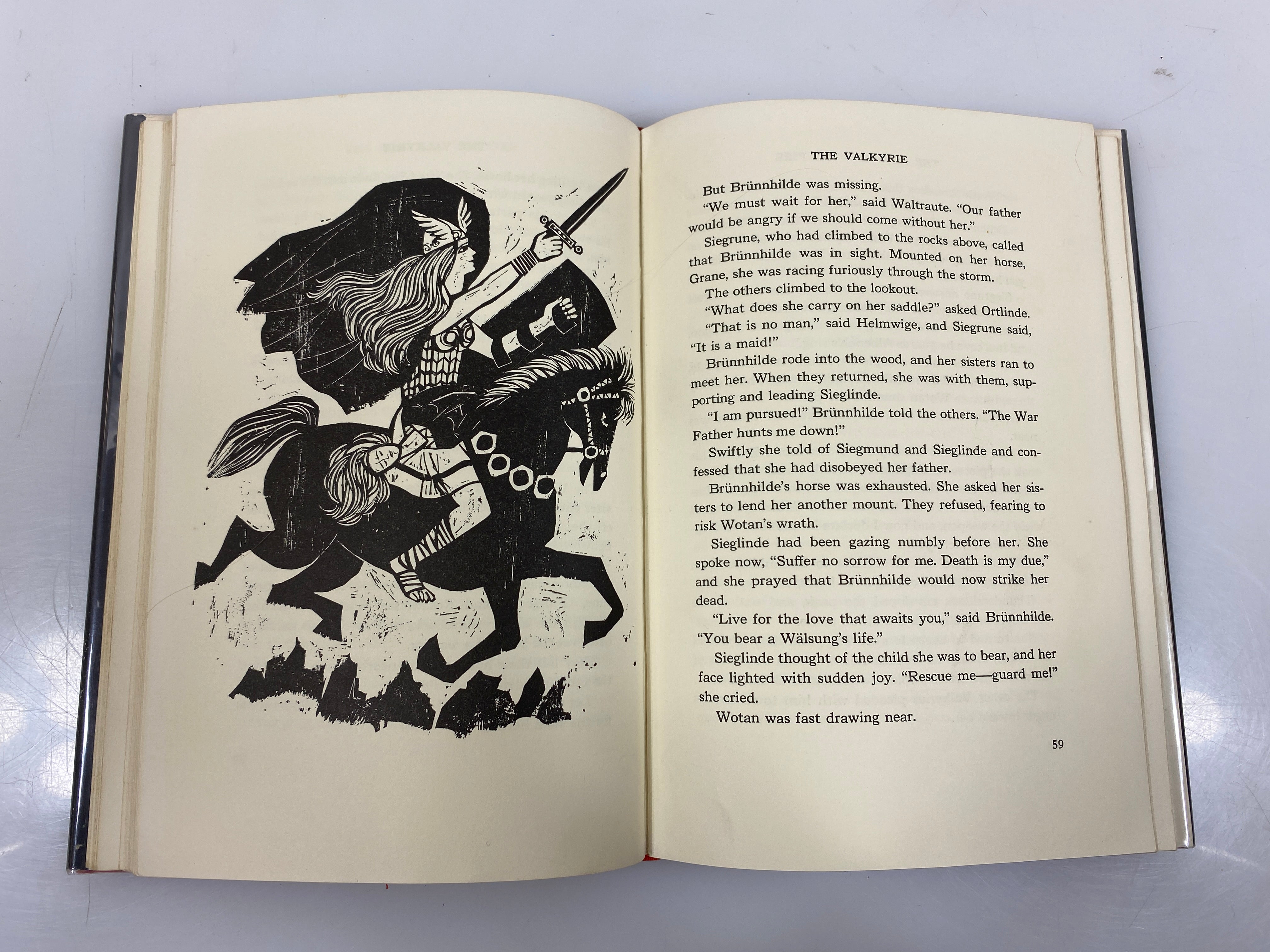 The Ring and the Fire by Bulla Ex-Library 1962 1st Print HCDJ