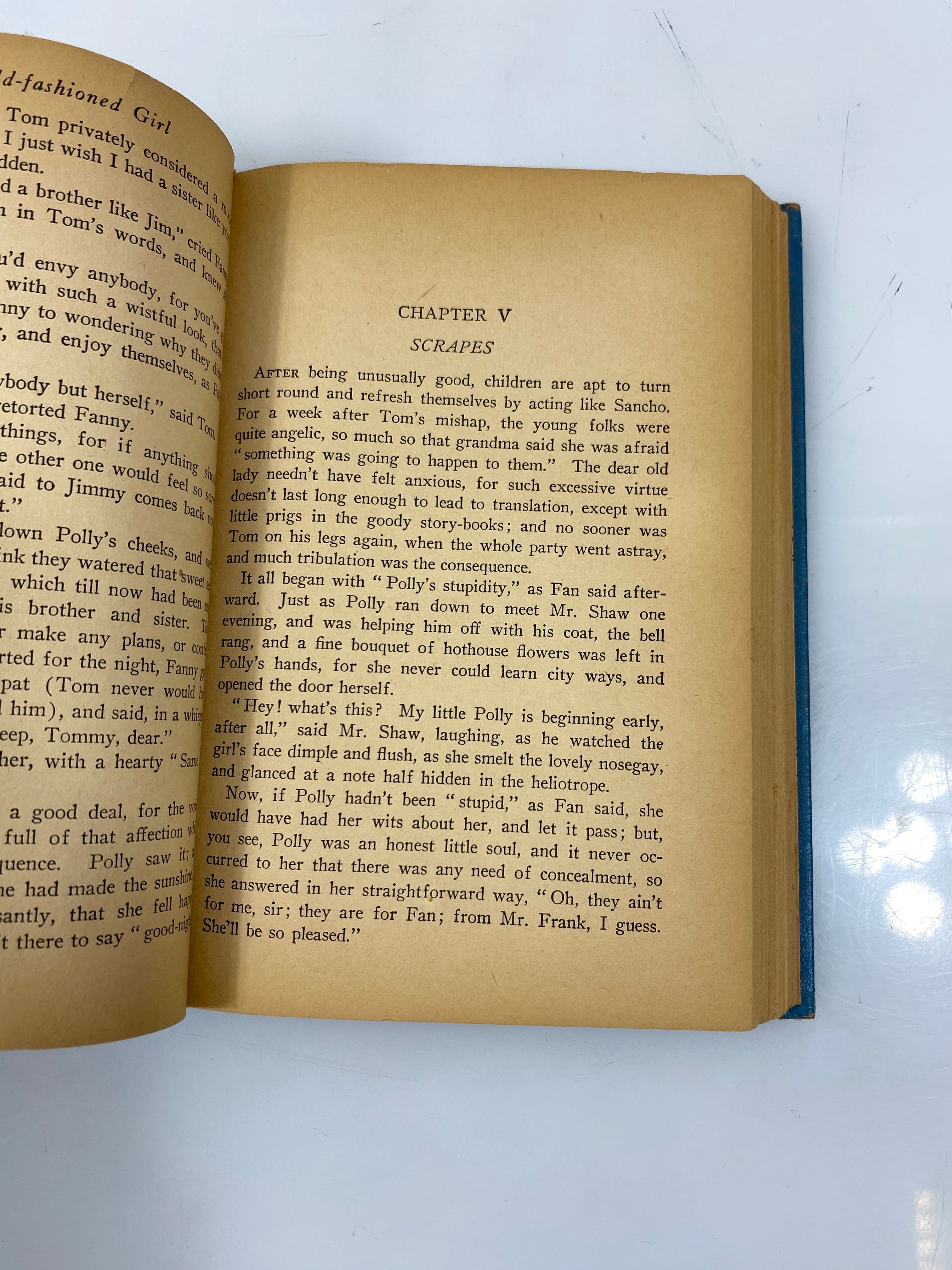 An Old-Fashioned Girl by Louisa May Alcott 1911 HC