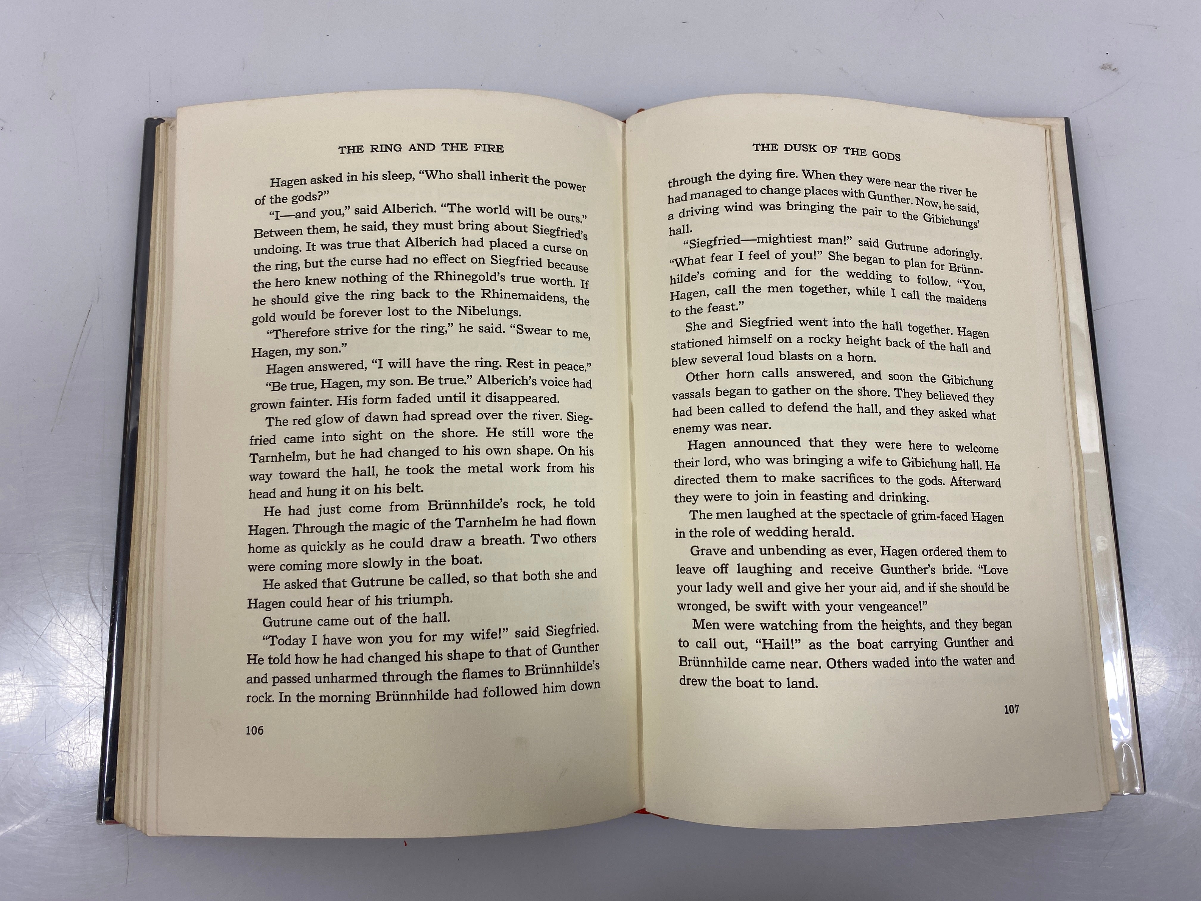 The Ring and the Fire by Bulla Ex-Library 1962 1st Print HCDJ