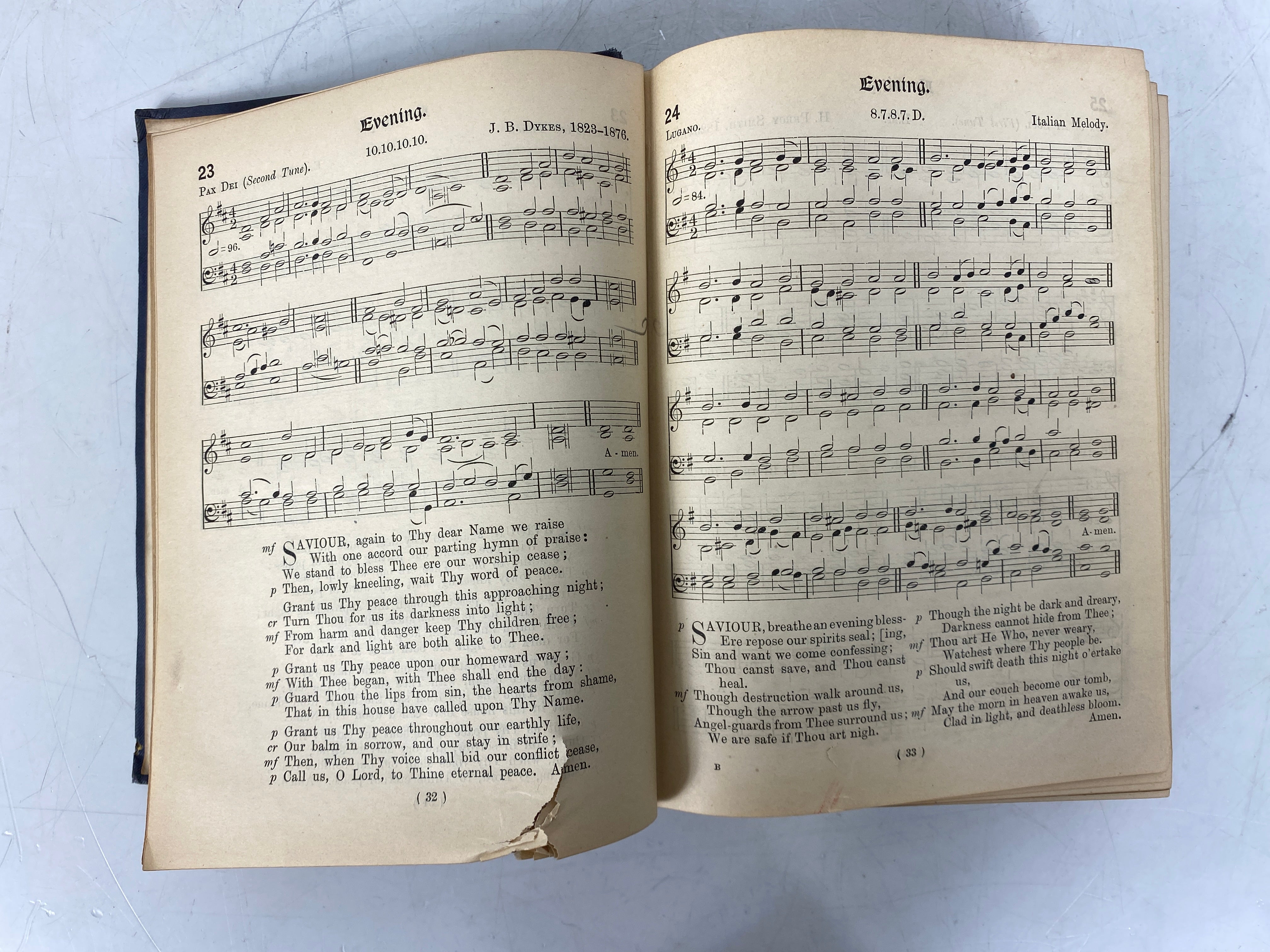 2 Vols: Church Hymns w Tunes/Cruden's Complete Concordance 1903-1930