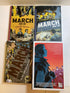 Lot of 3 March John Lewis Graphic Novels 1-3 Slipcover set 2013