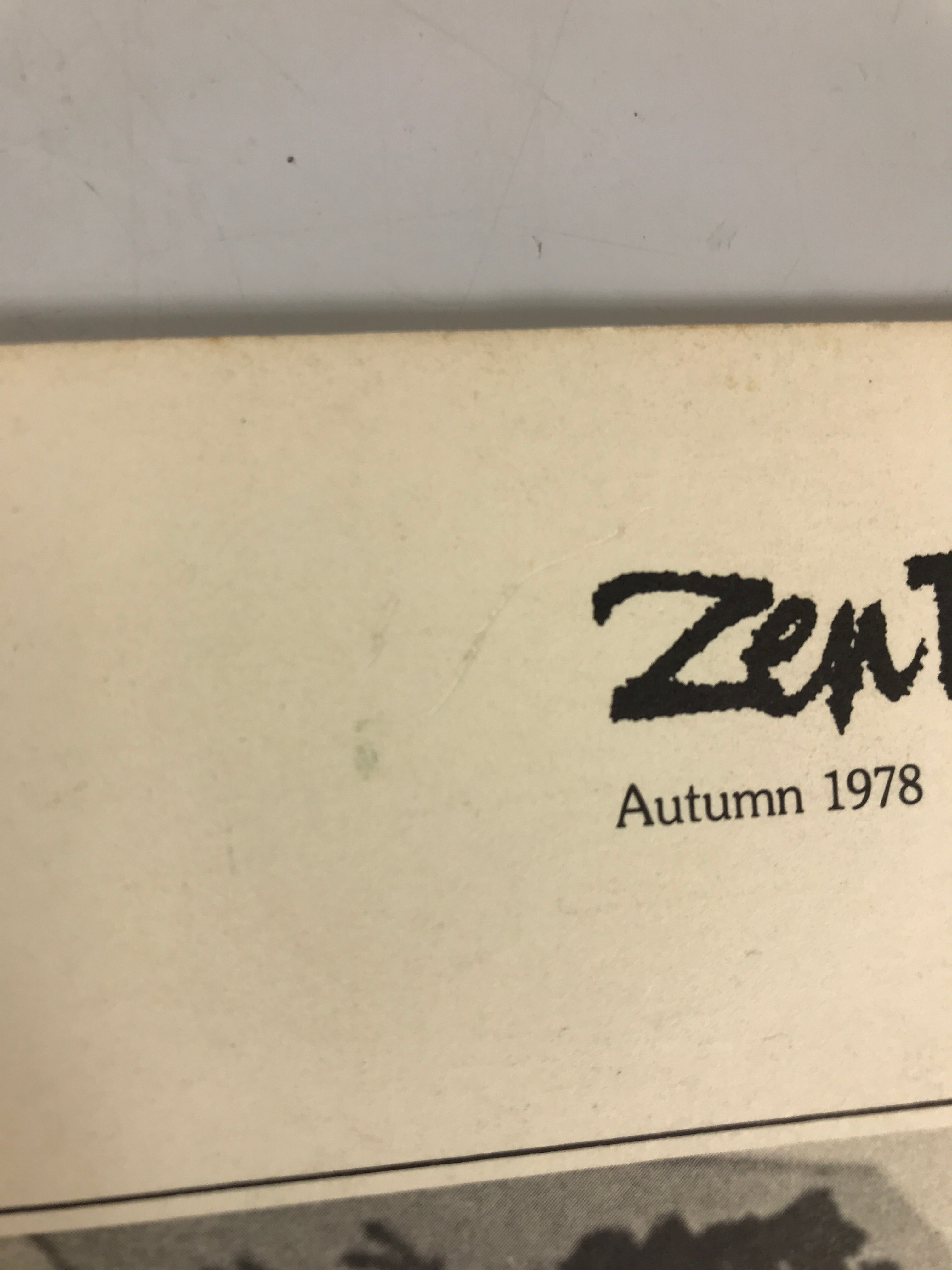 Zen Bow Quarterly Lot of 7 1973-1977