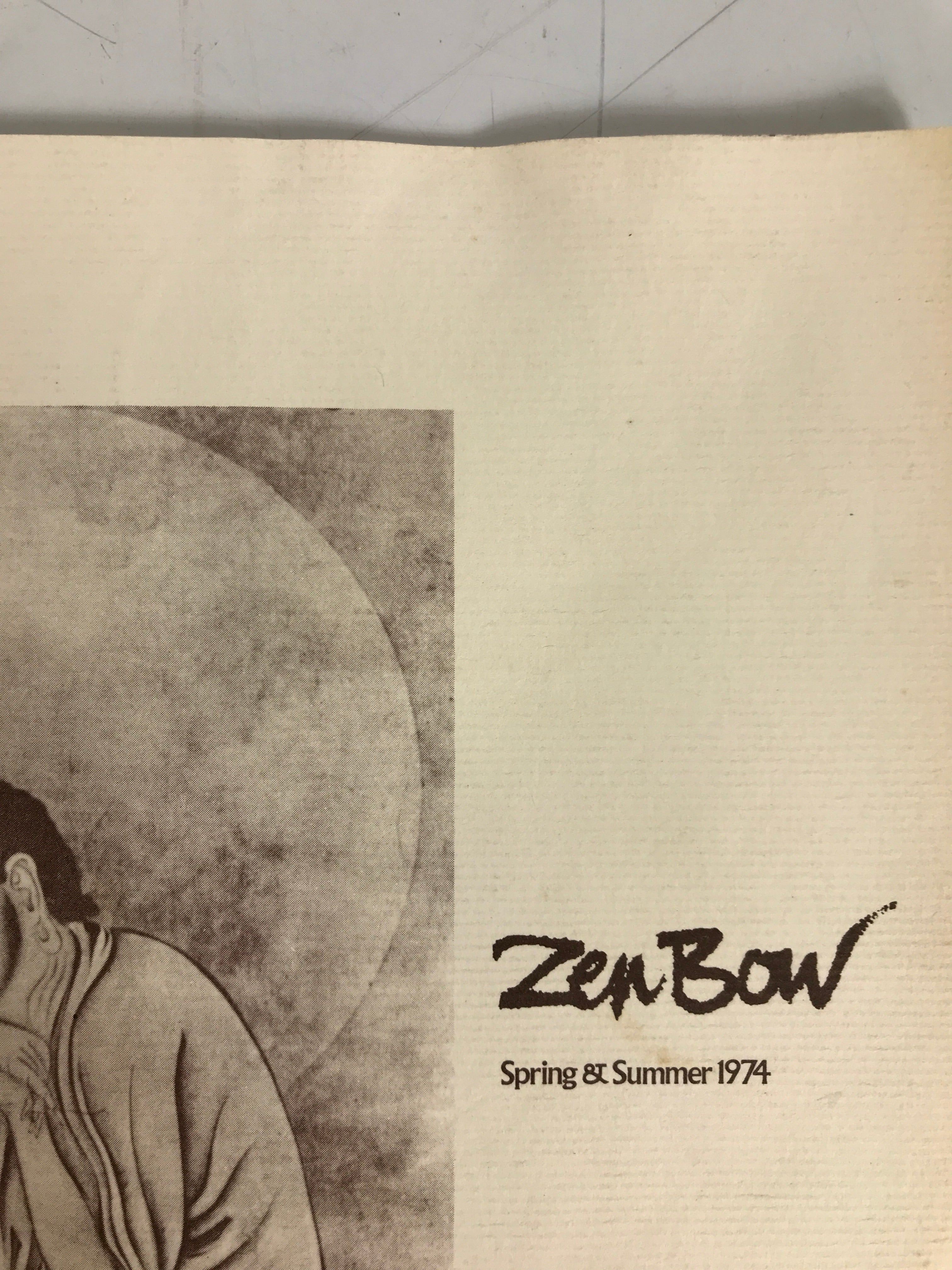 Zen Bow Quarterly Lot of 7 1973-1977