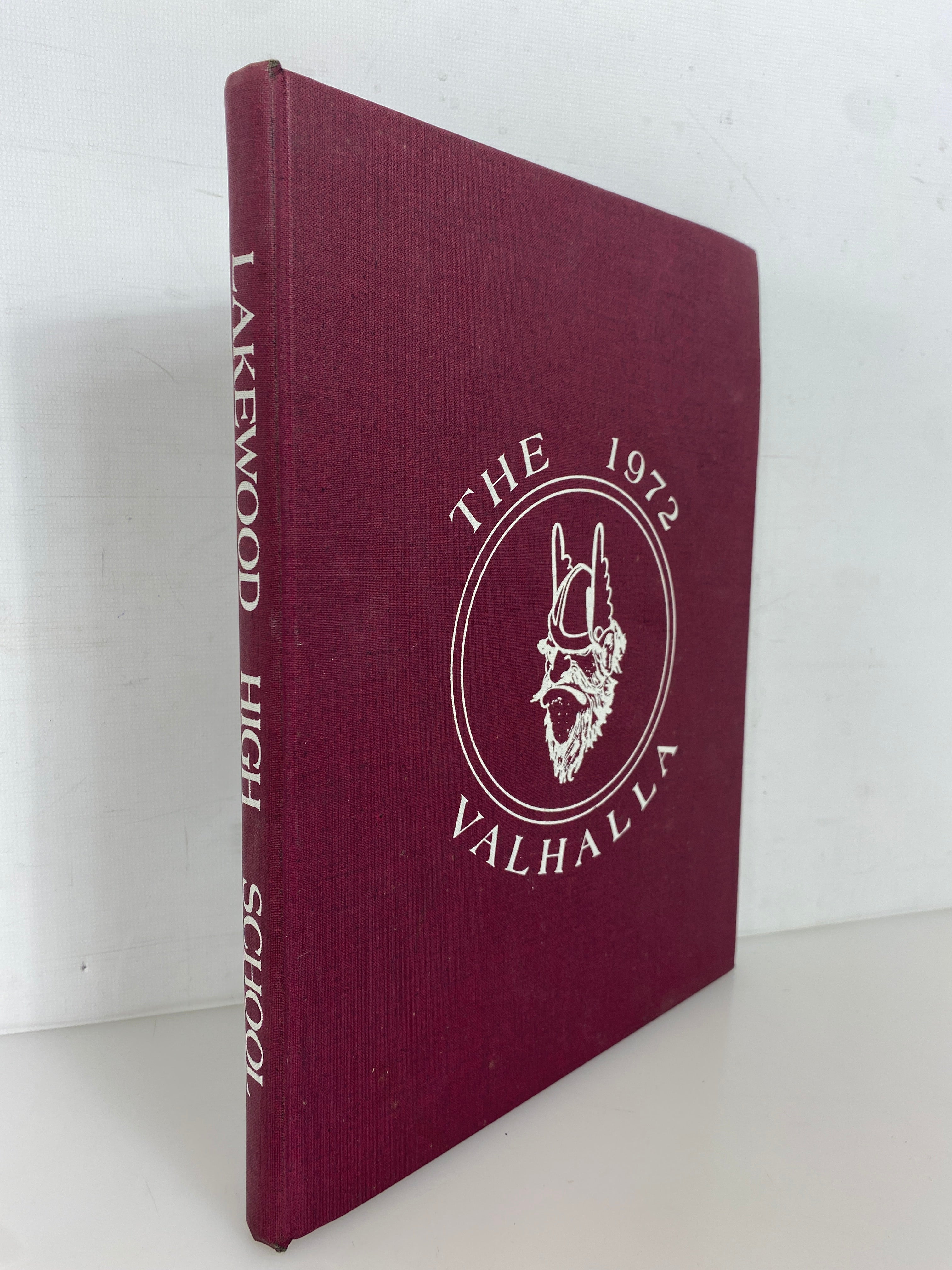 1972 Lakewood High School Yearbook Lake Odessa Michigan HC