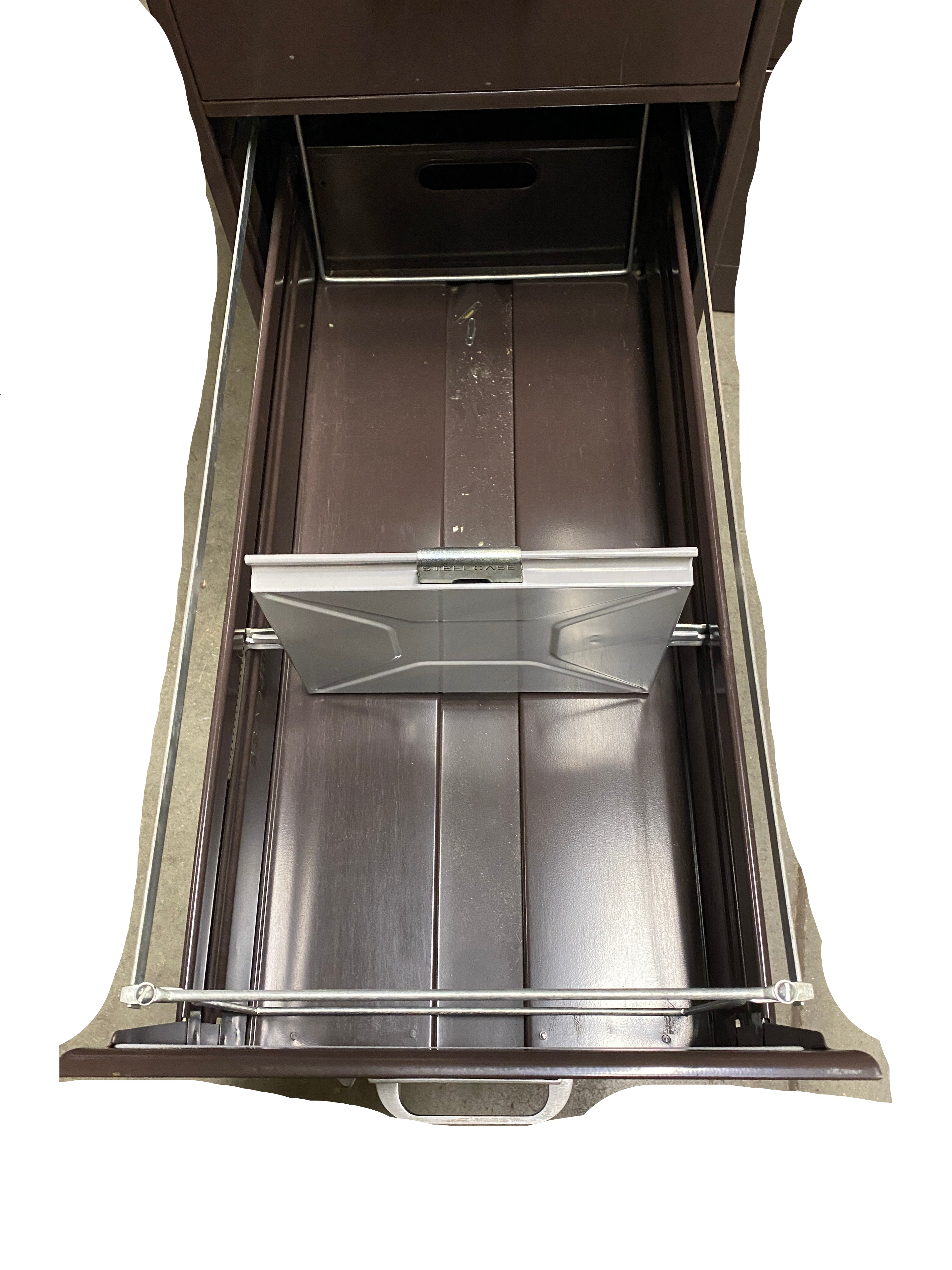 Steelcase Brown 4 Drawer File Cabinet