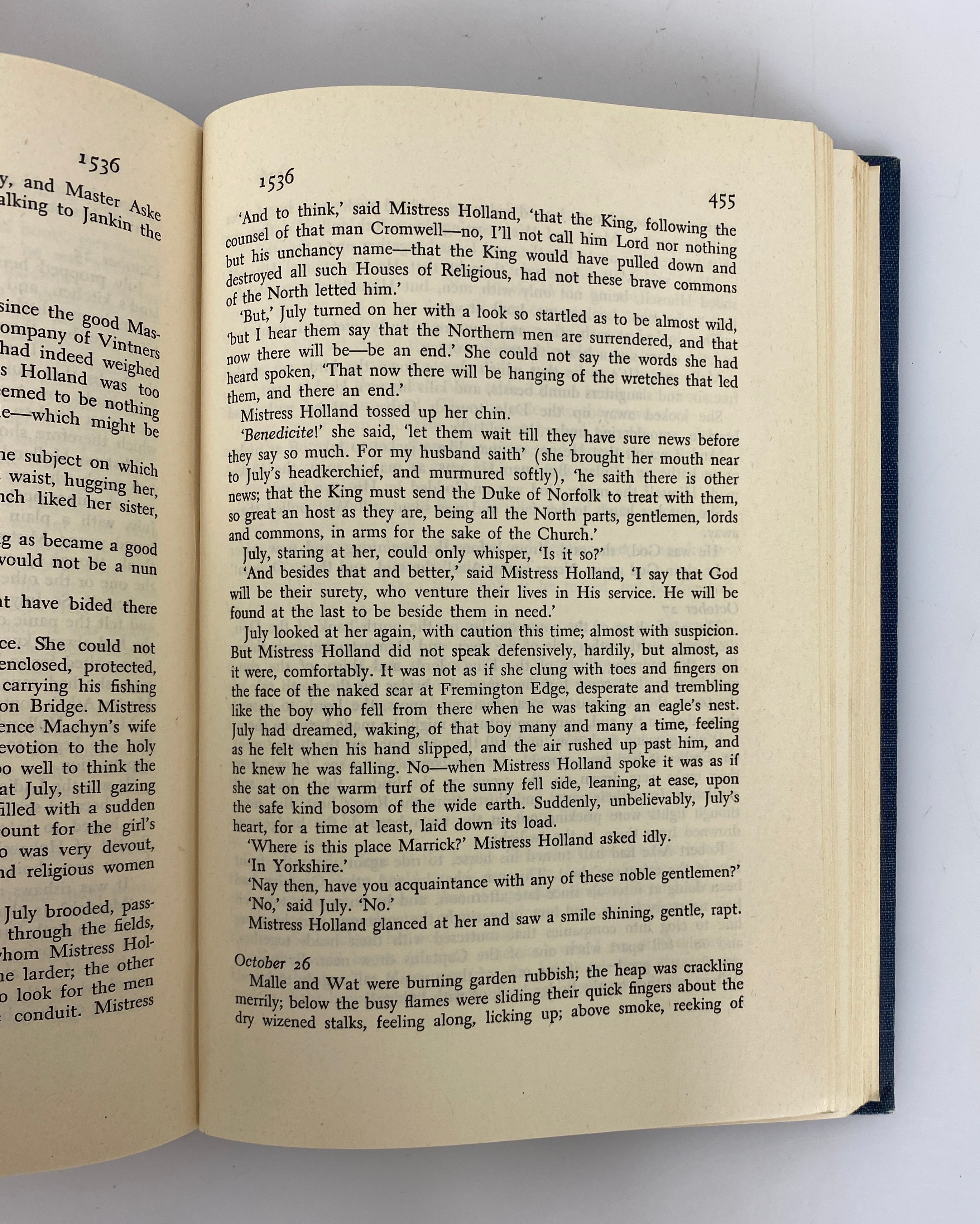 The Man on a Donkey Prescott 1952 4th Print Ex-Library HC