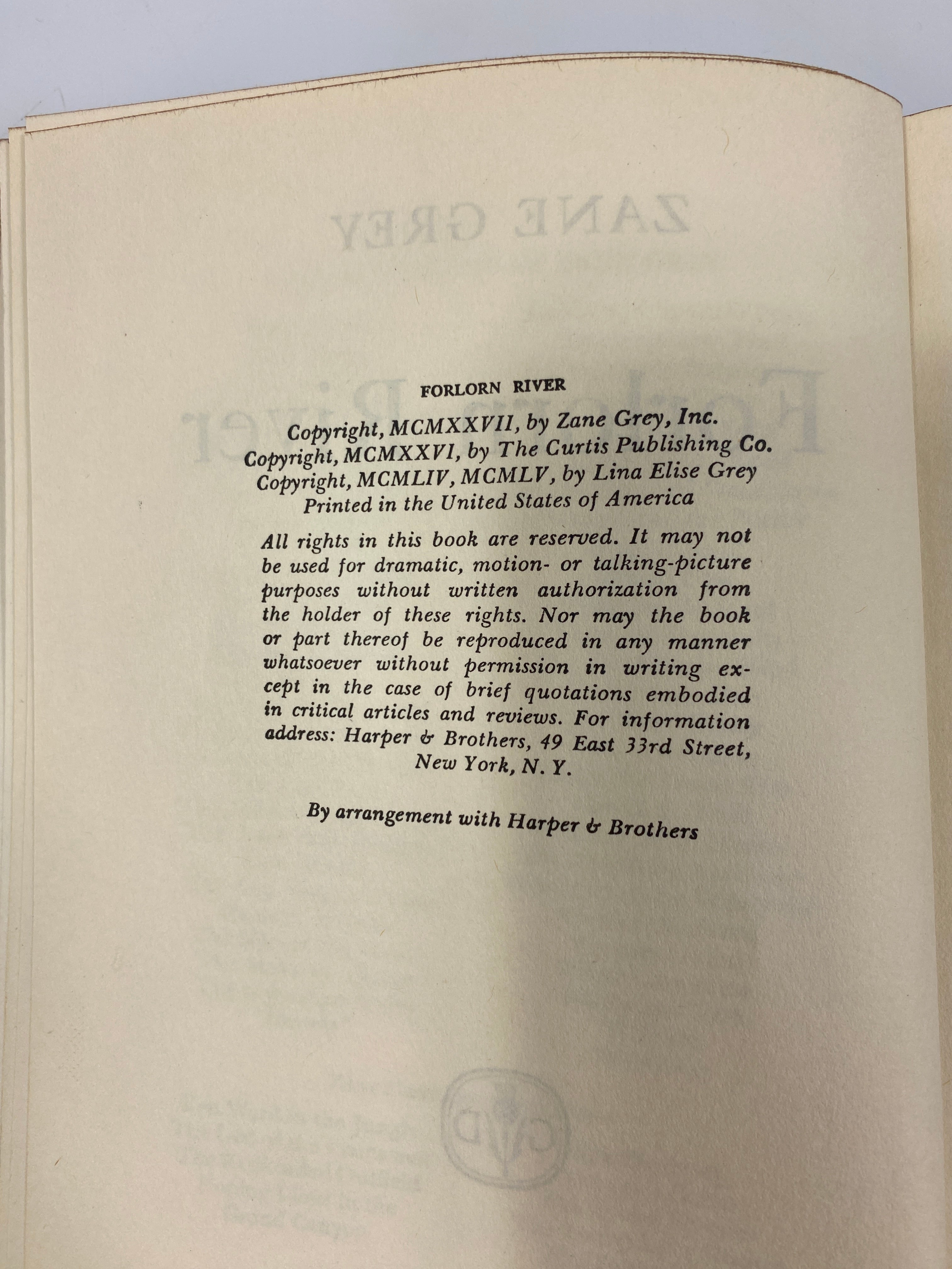 Set of 3 Zane Grey Hardcovers To the Last Man/Wanderer/Forlorn River 1920s HC
