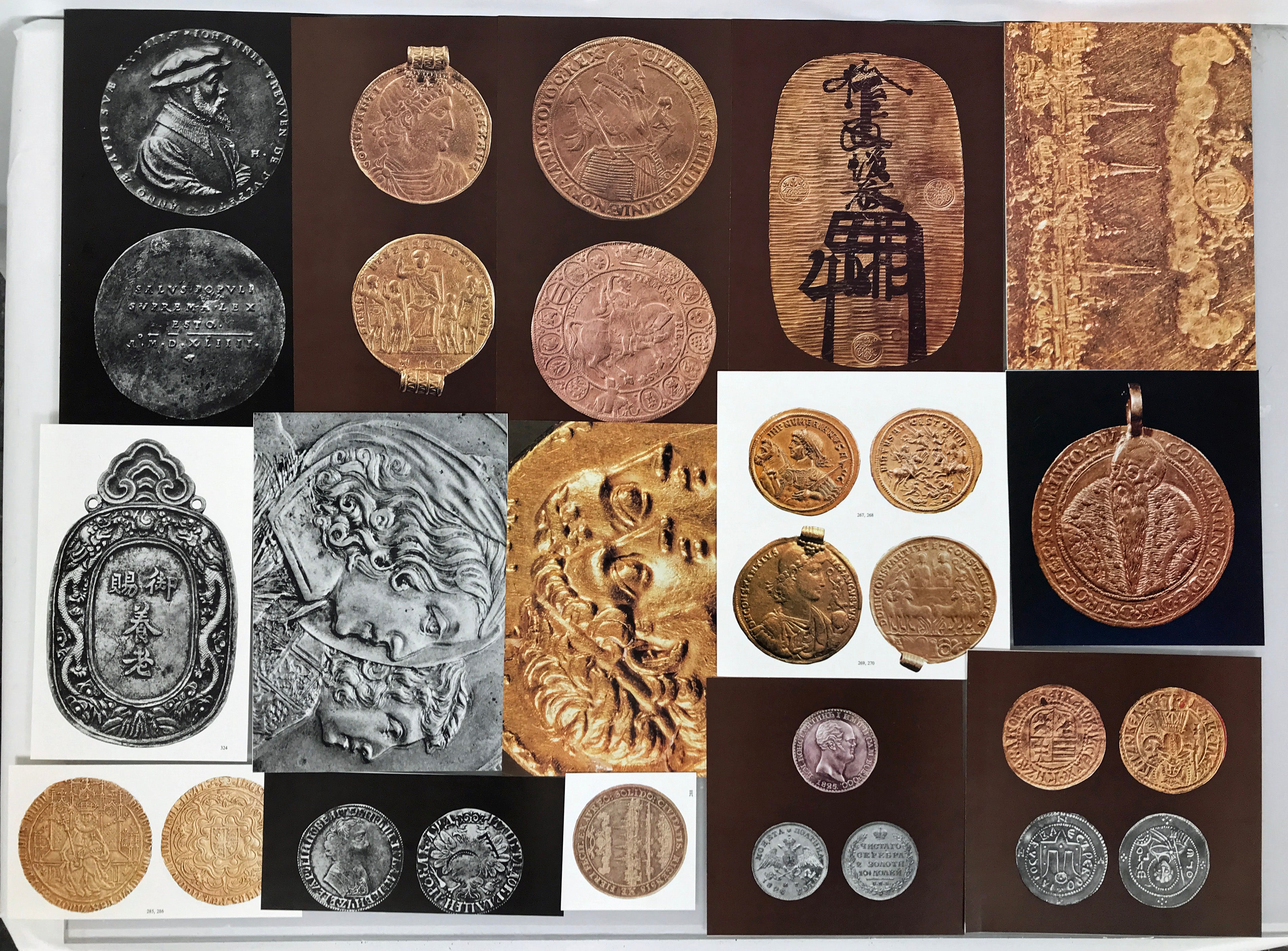 Set of Prints from The Hermitage -Numismatics