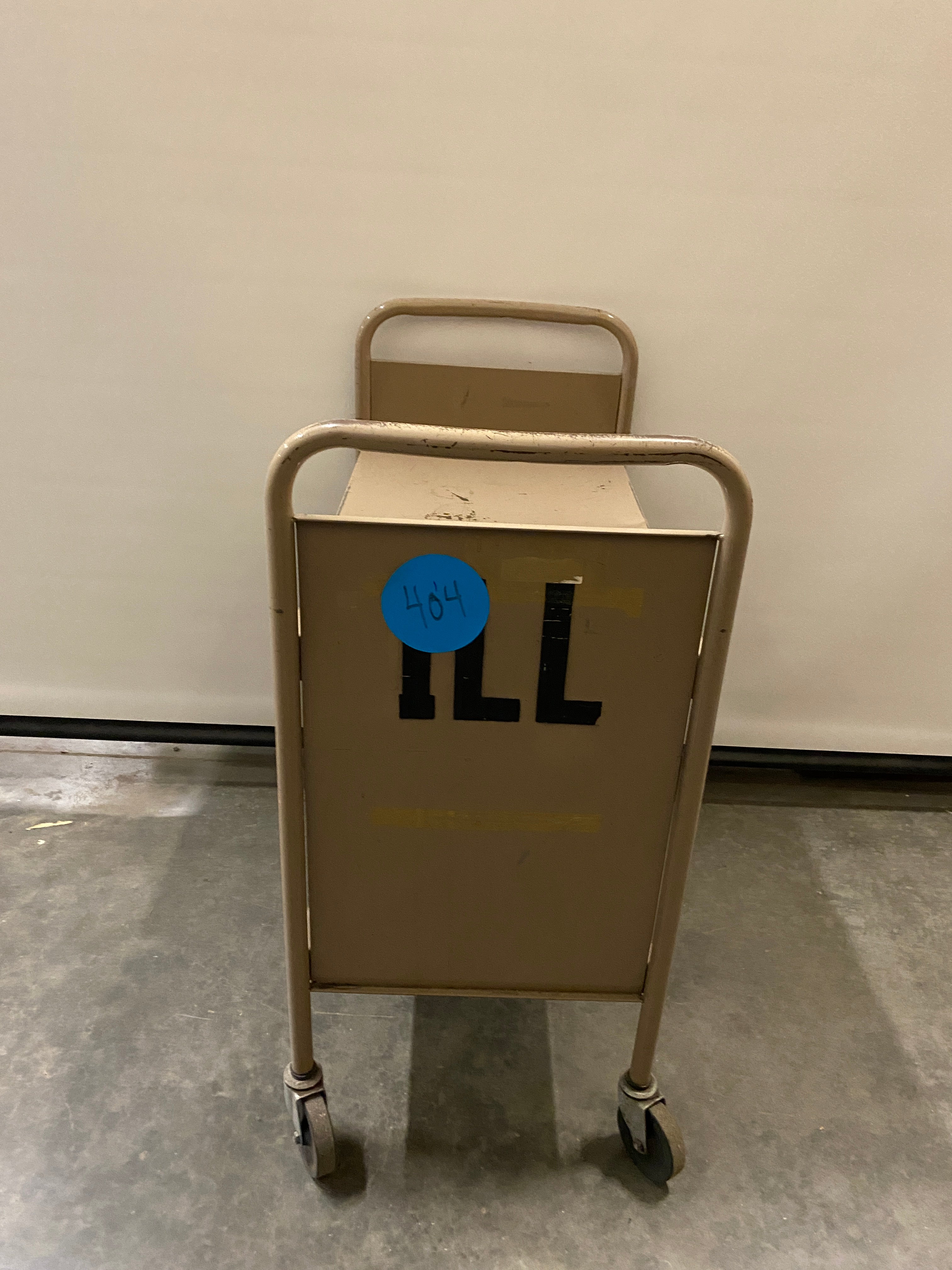 Metal Book Cart