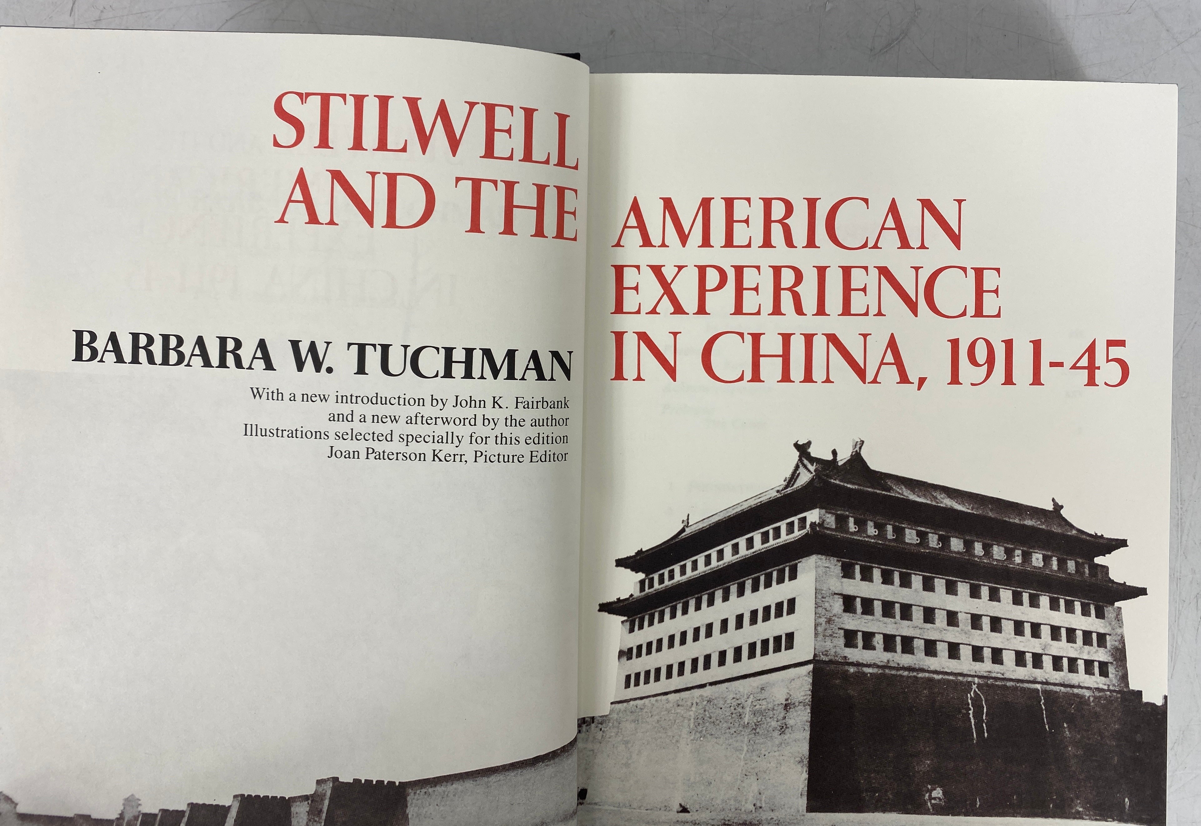 Stilwell and the American Experience in China by Tuchman BCE HCDJ Slipcase