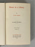 3 Volumes: Hours in a Library by Leslie Stephen (1, 2, 4) 1907 Antique HC