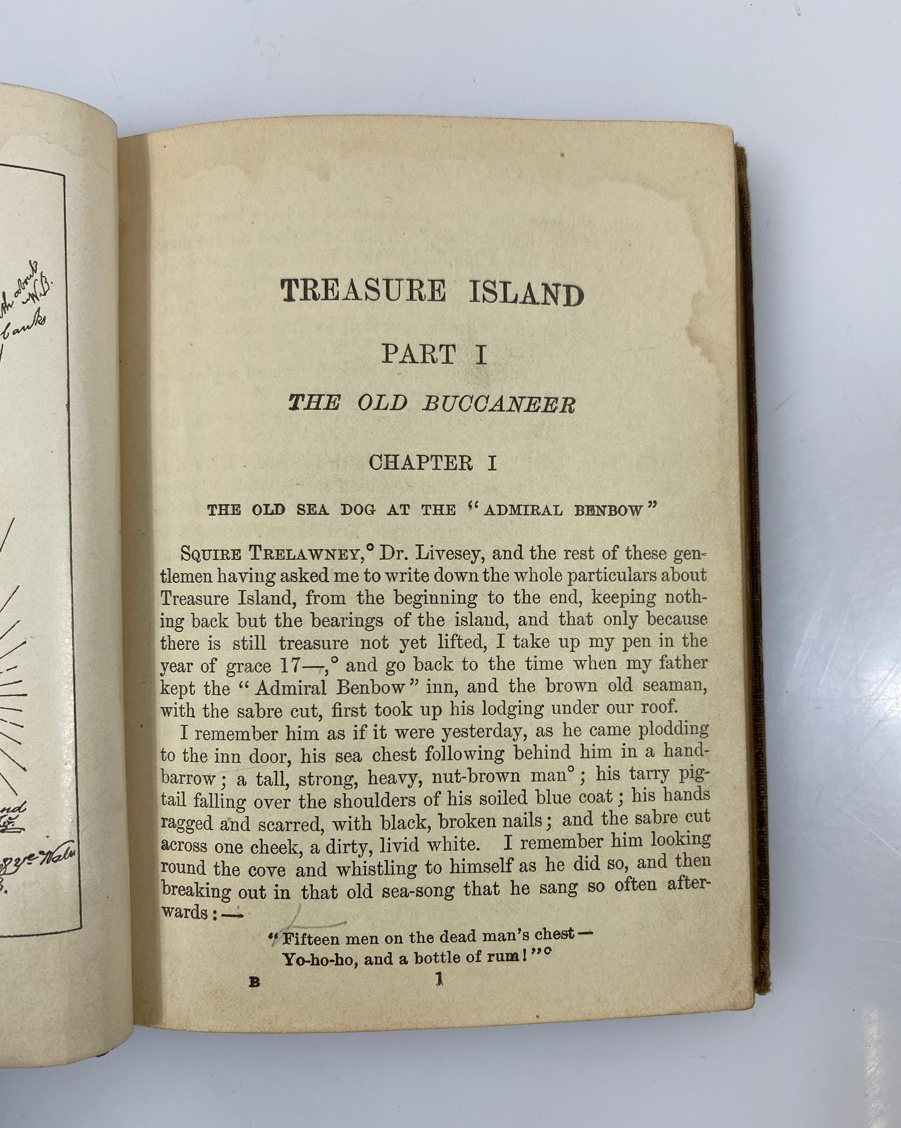 Treasure Island Stevenson MacMillan Company 1917 HC