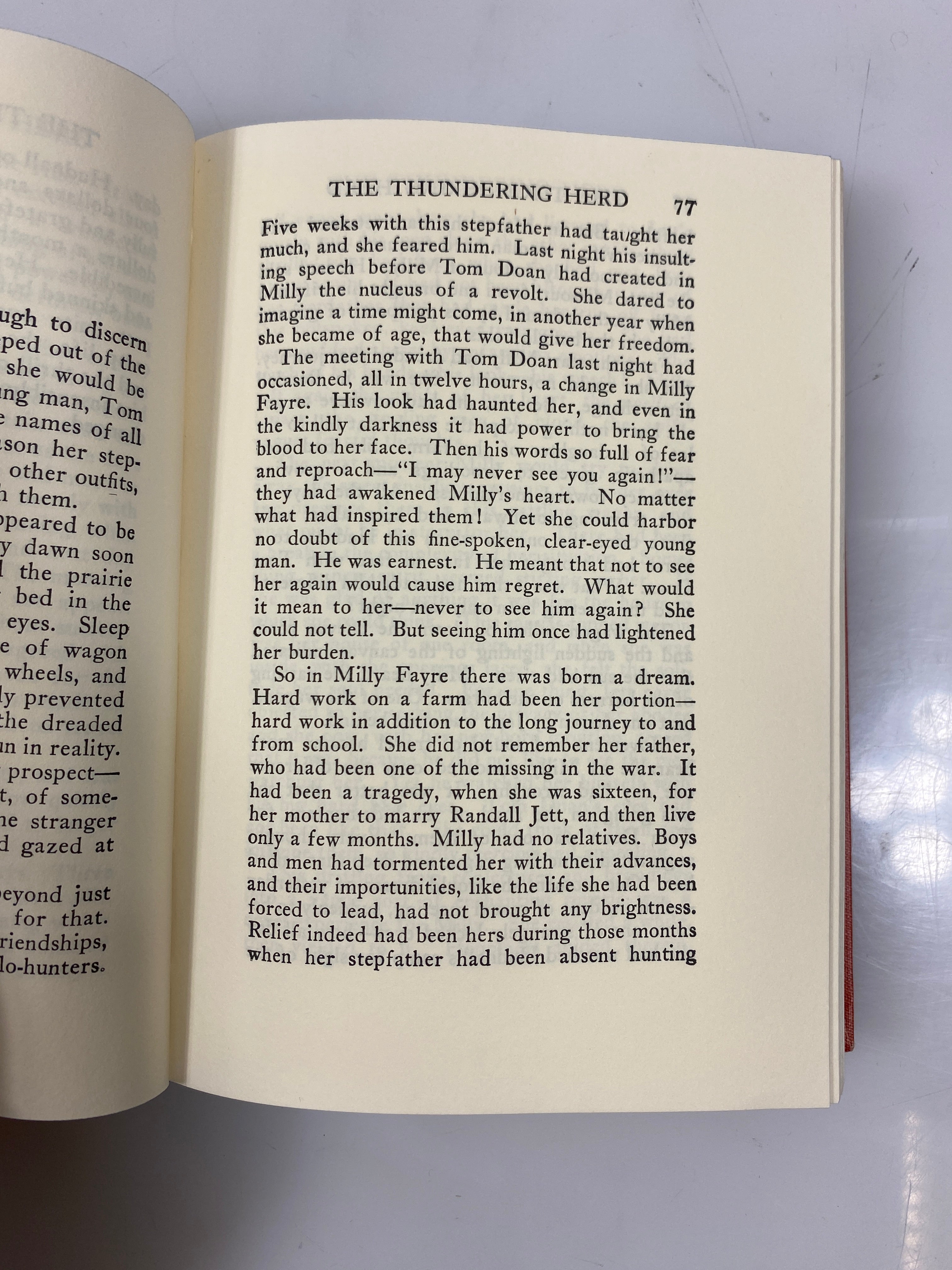 Set of 2 Zane Grey Hardcovers Thundering Herd/Dude Ranger HC