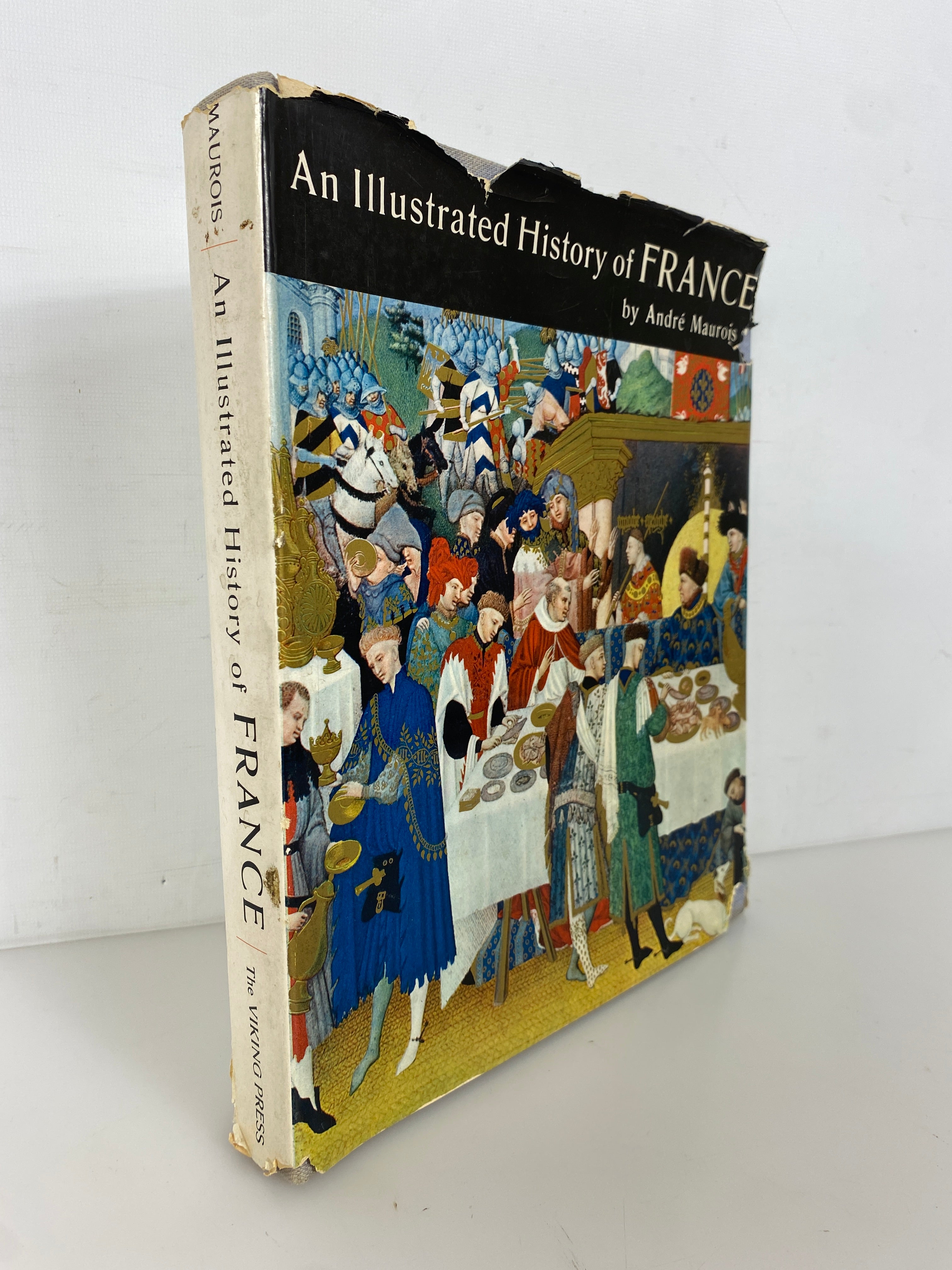An Illustrated History of France by Andre Maurois 1960 Vintage HC DJ