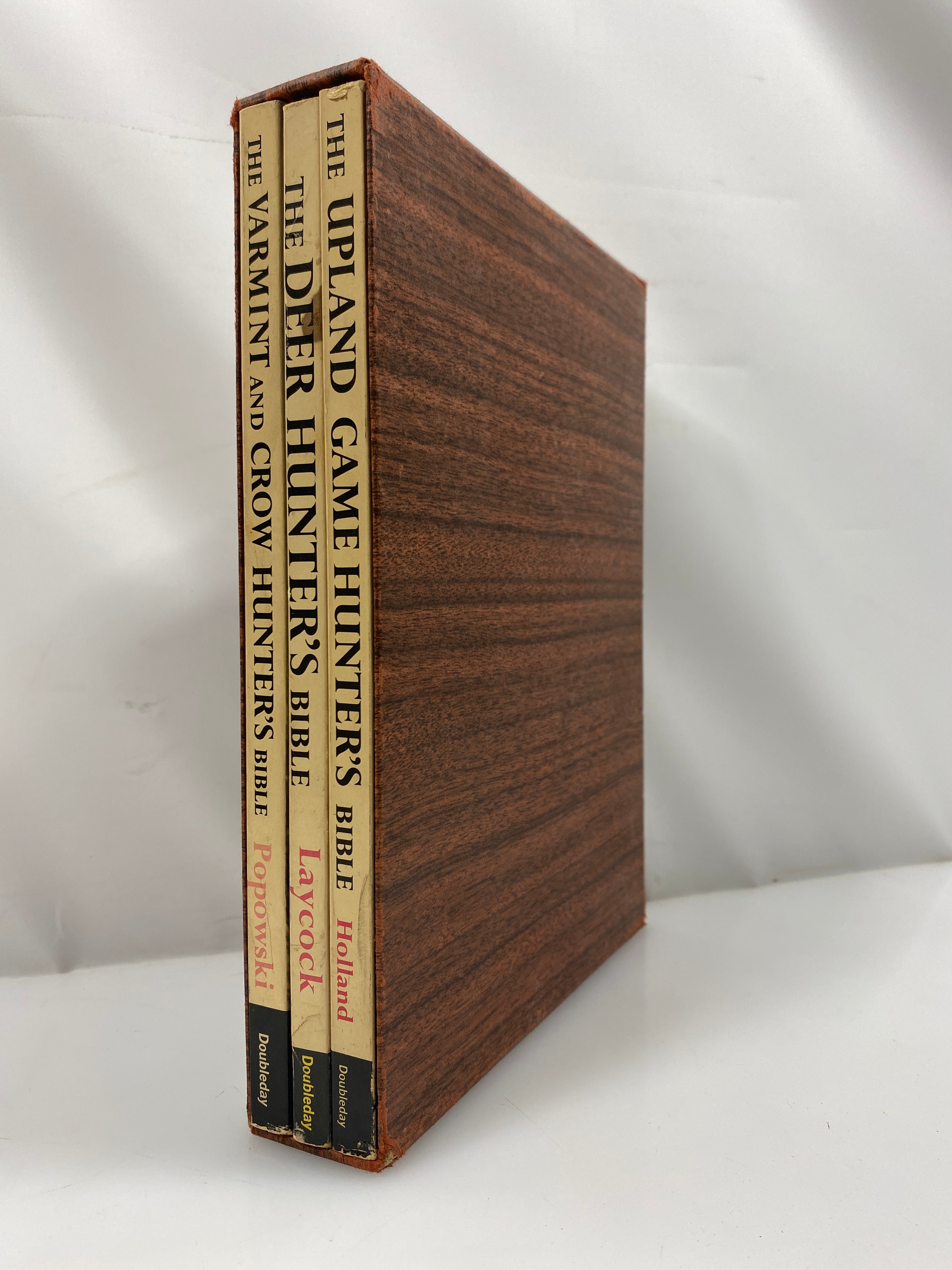 Set of 3 Hunter's Bible: The Deer, Upland Game, Varmint and Crow Slipcase SC