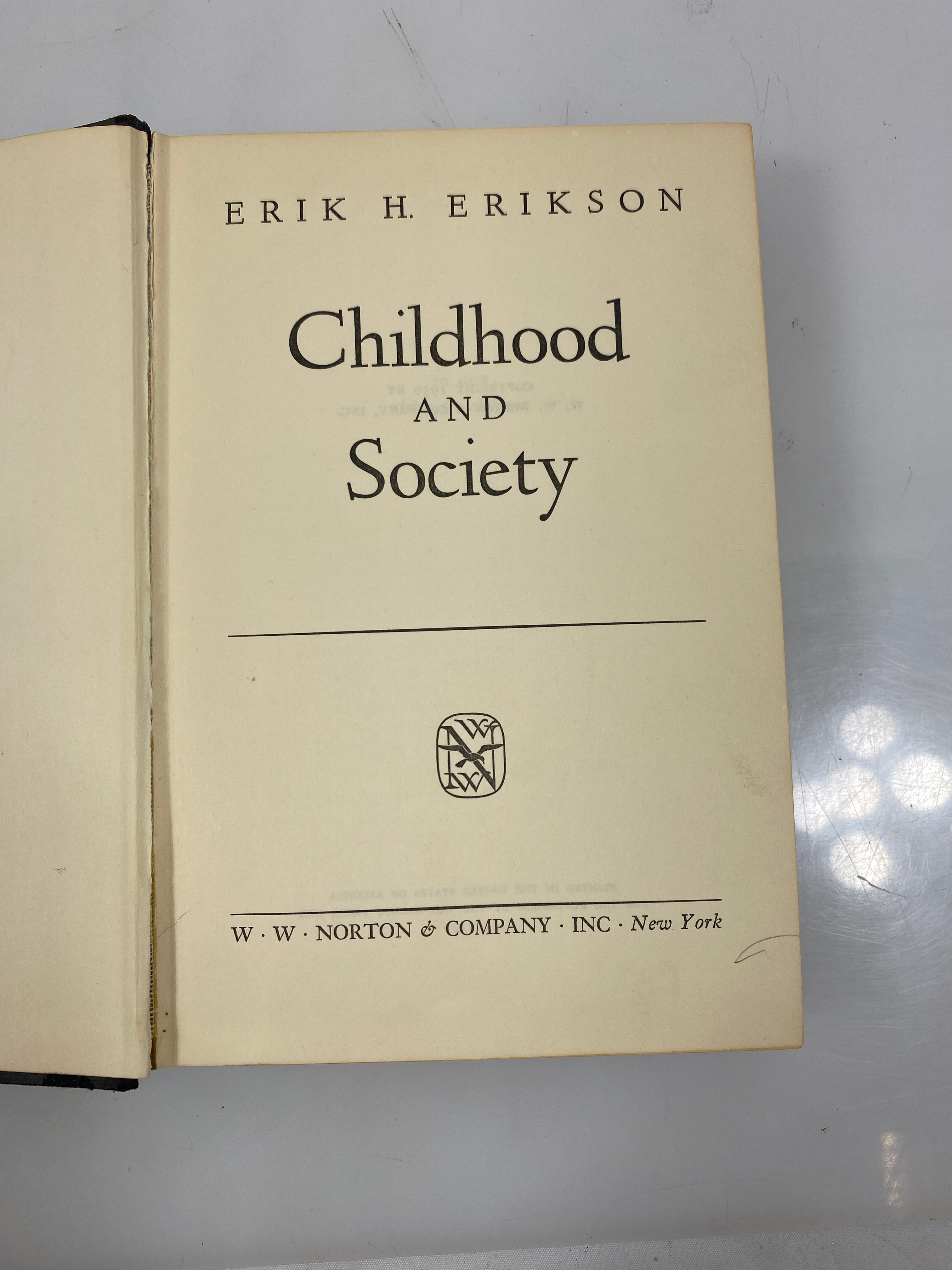 Childhood and Story by Erikson 1950 HCDJ