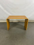 Light Brown Wooden Bench