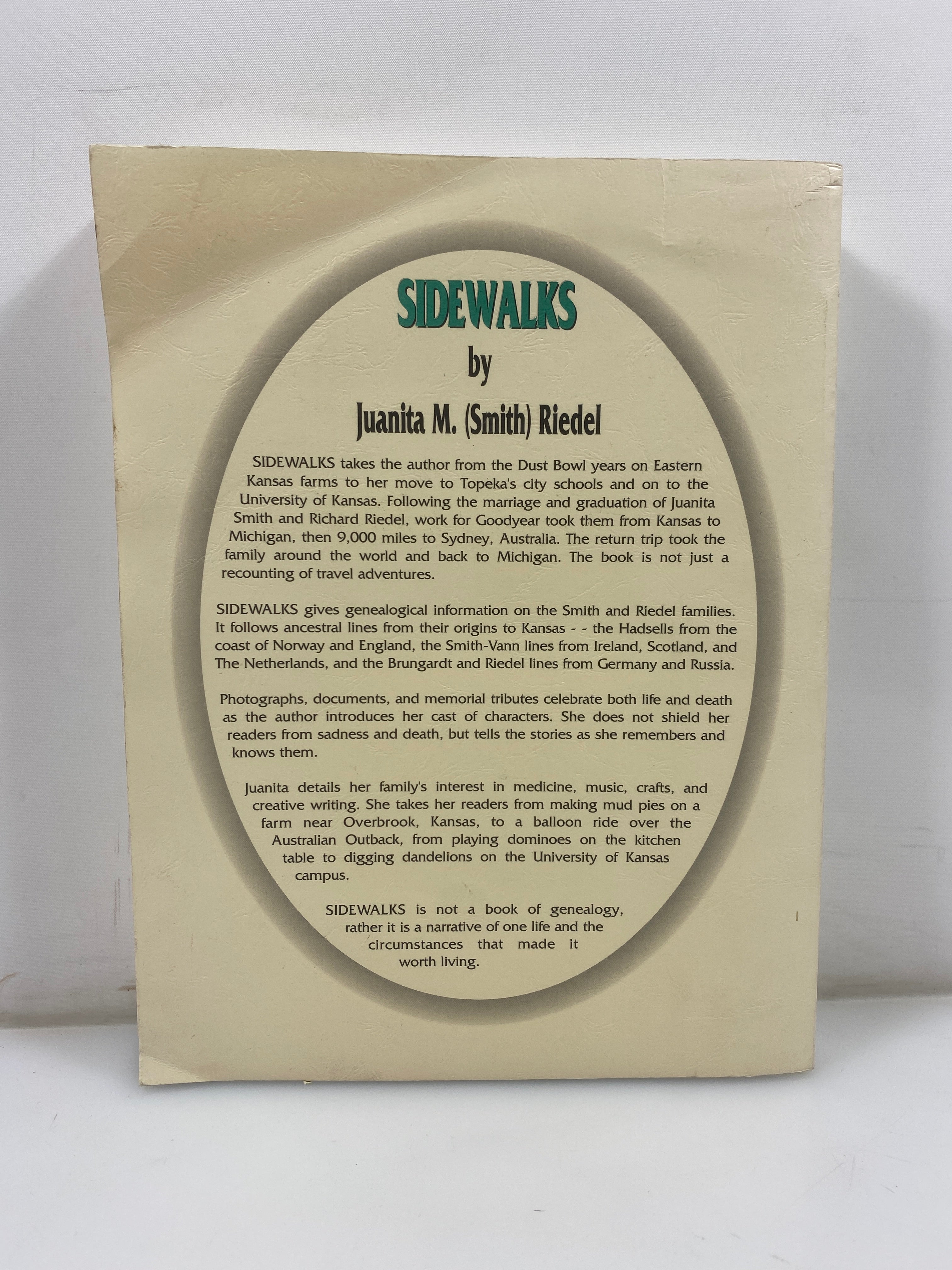 *Signed* Sidewalks by Riedel 1996 SC