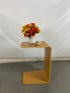 Light Brown Wooden Bench