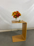 Light Brown Wooden Bench
