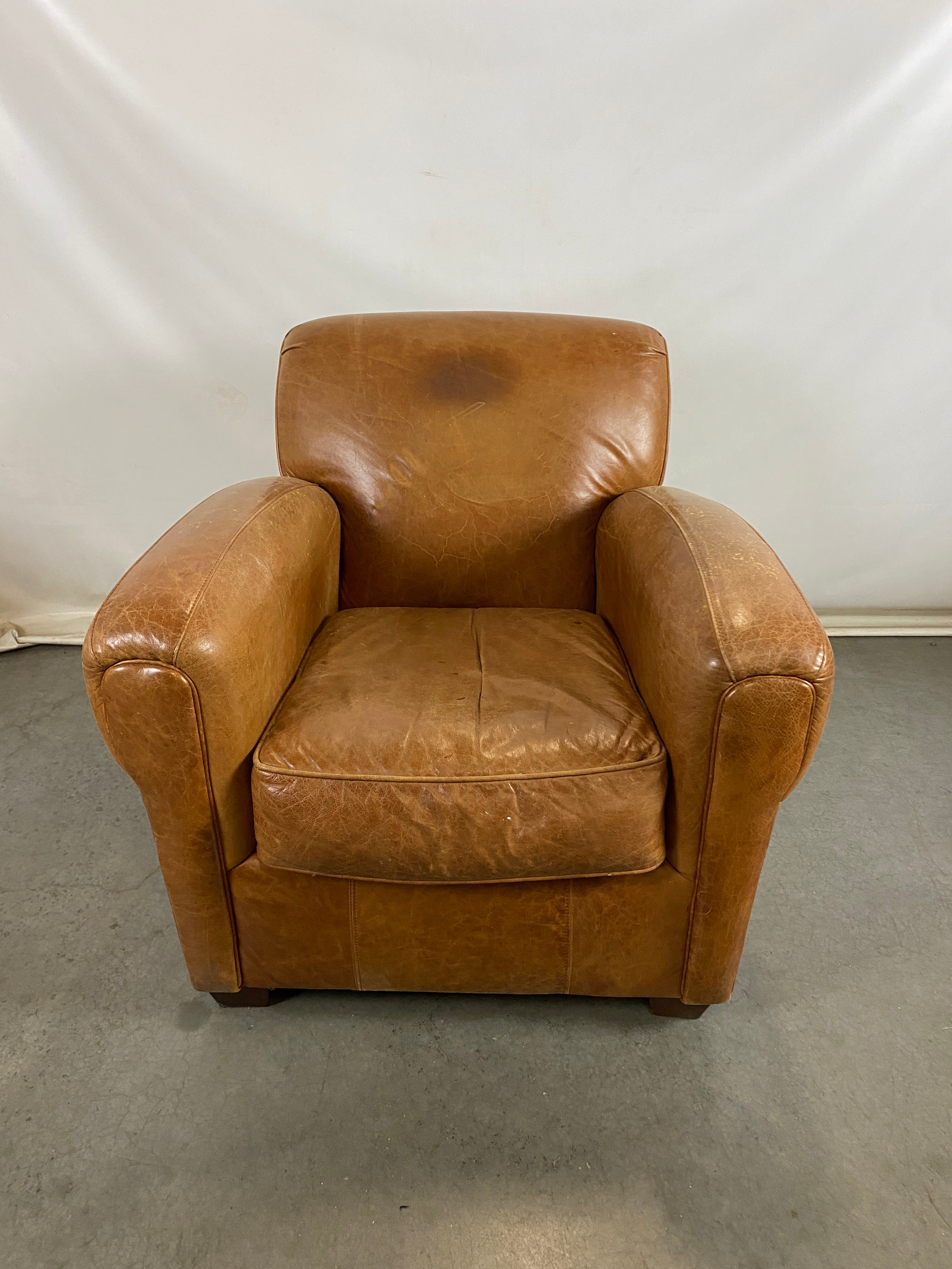 BAUHAUS Brown Leather Chair