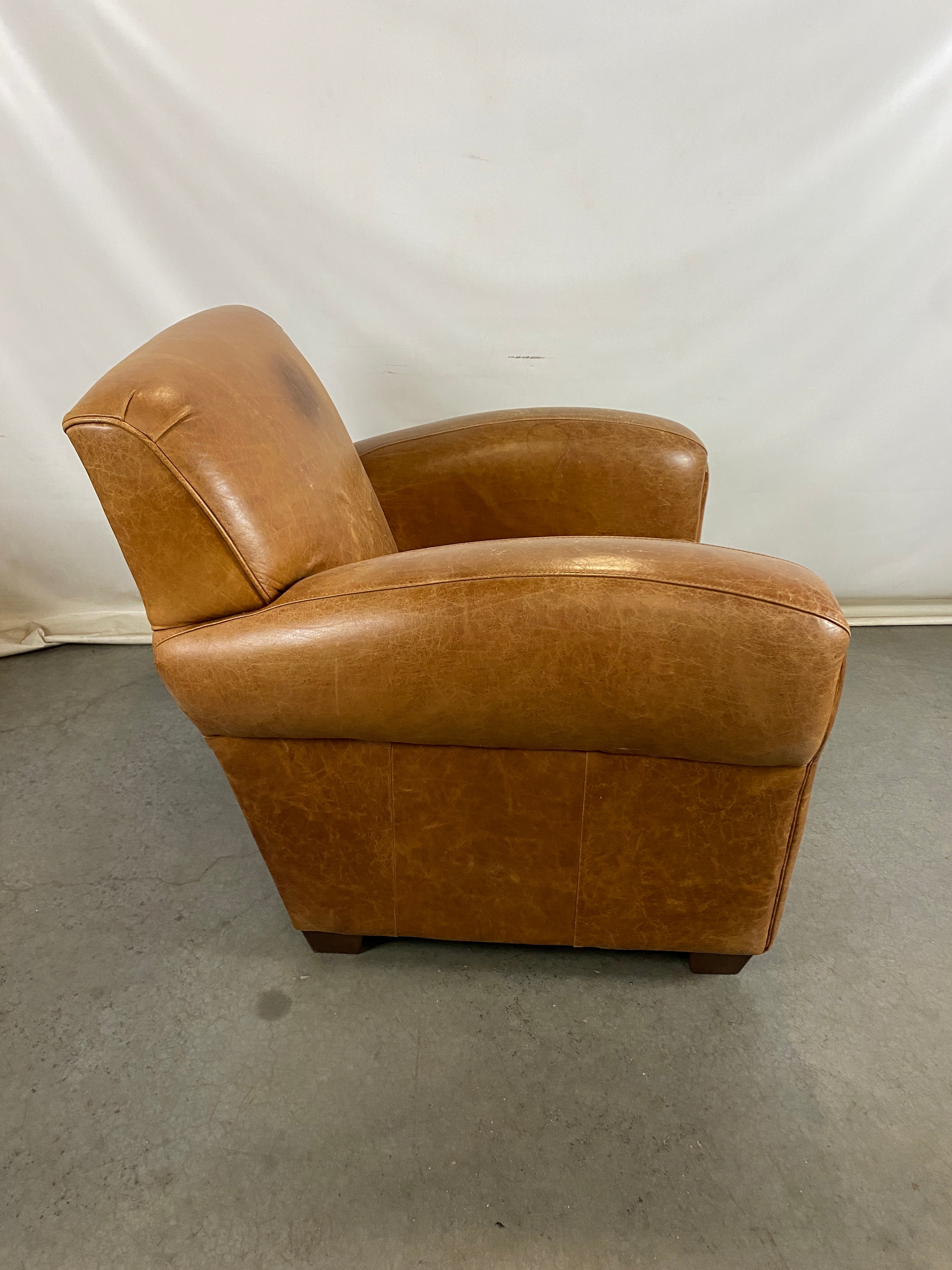 BAUHAUS Brown Leather Chair