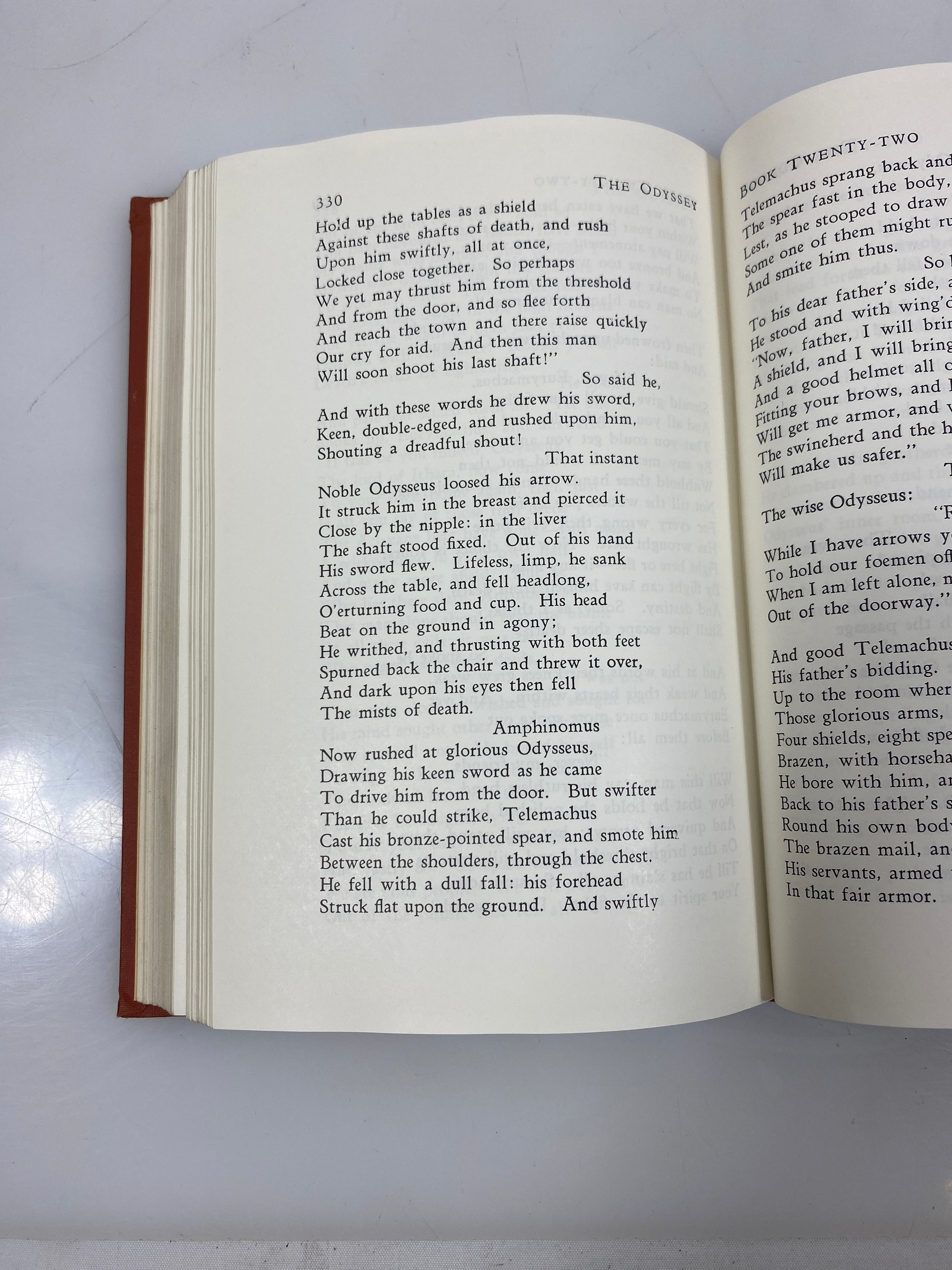 The Odyssey of Homer Translated by Bates 1957 HC