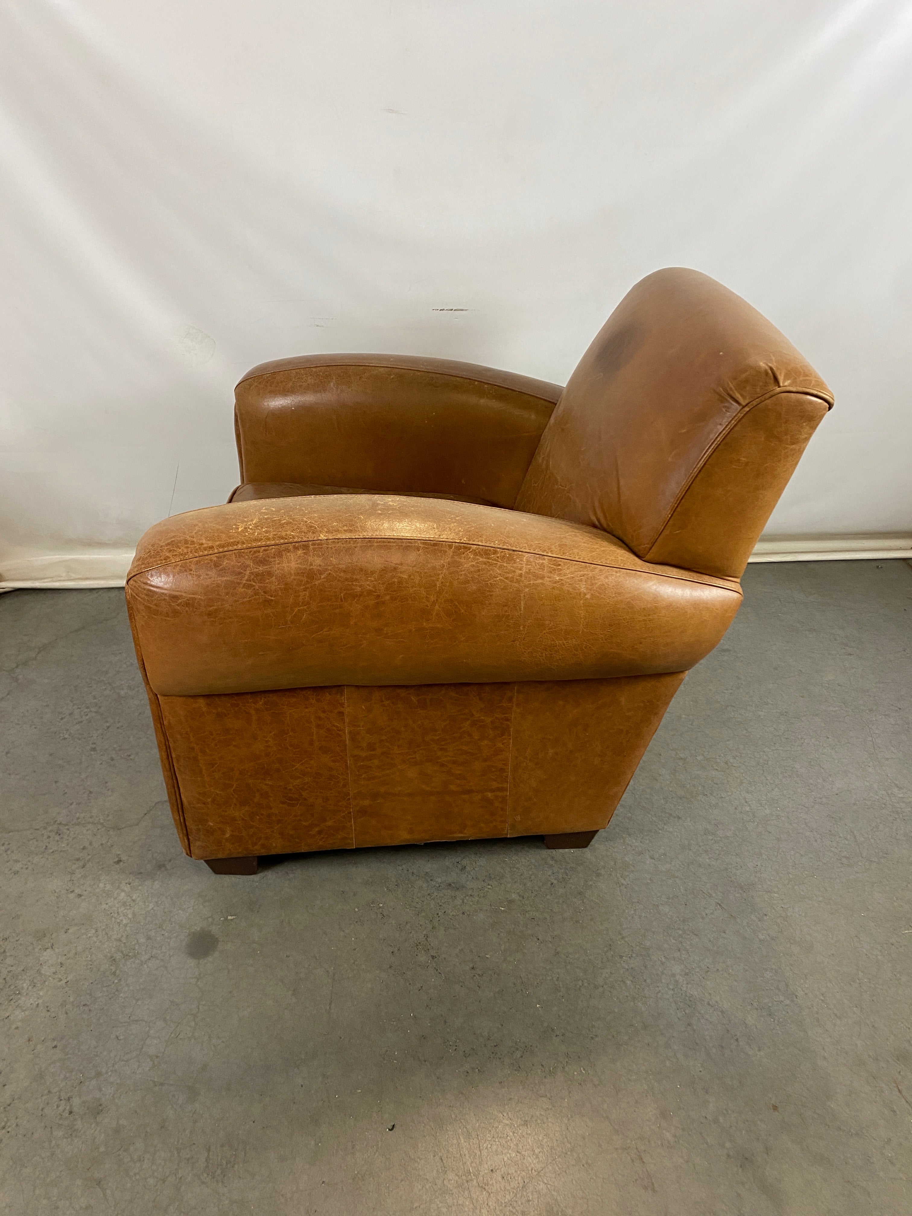 BAUHAUS Brown Leather Chair