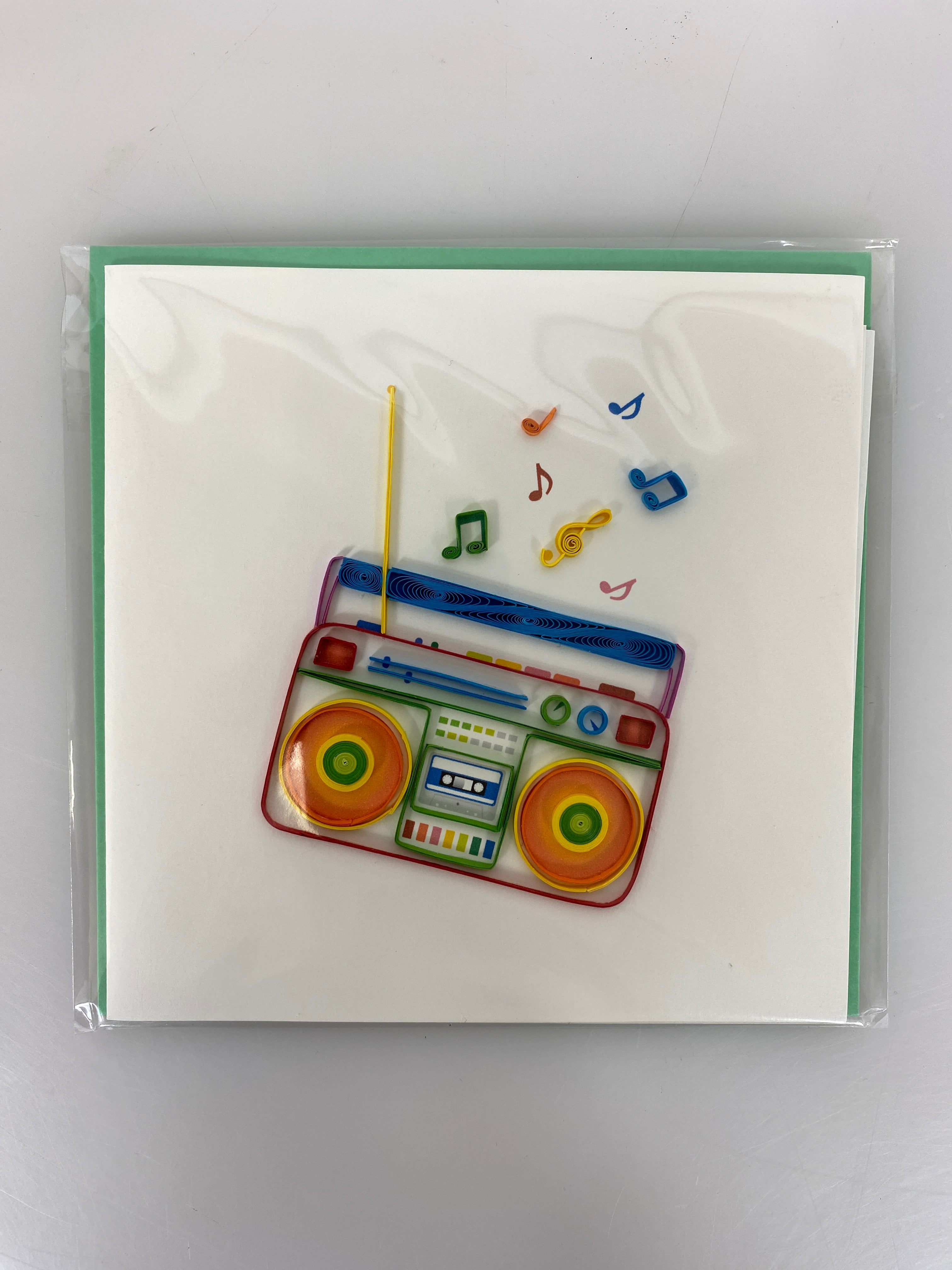 Quilled Blank Greeting Card