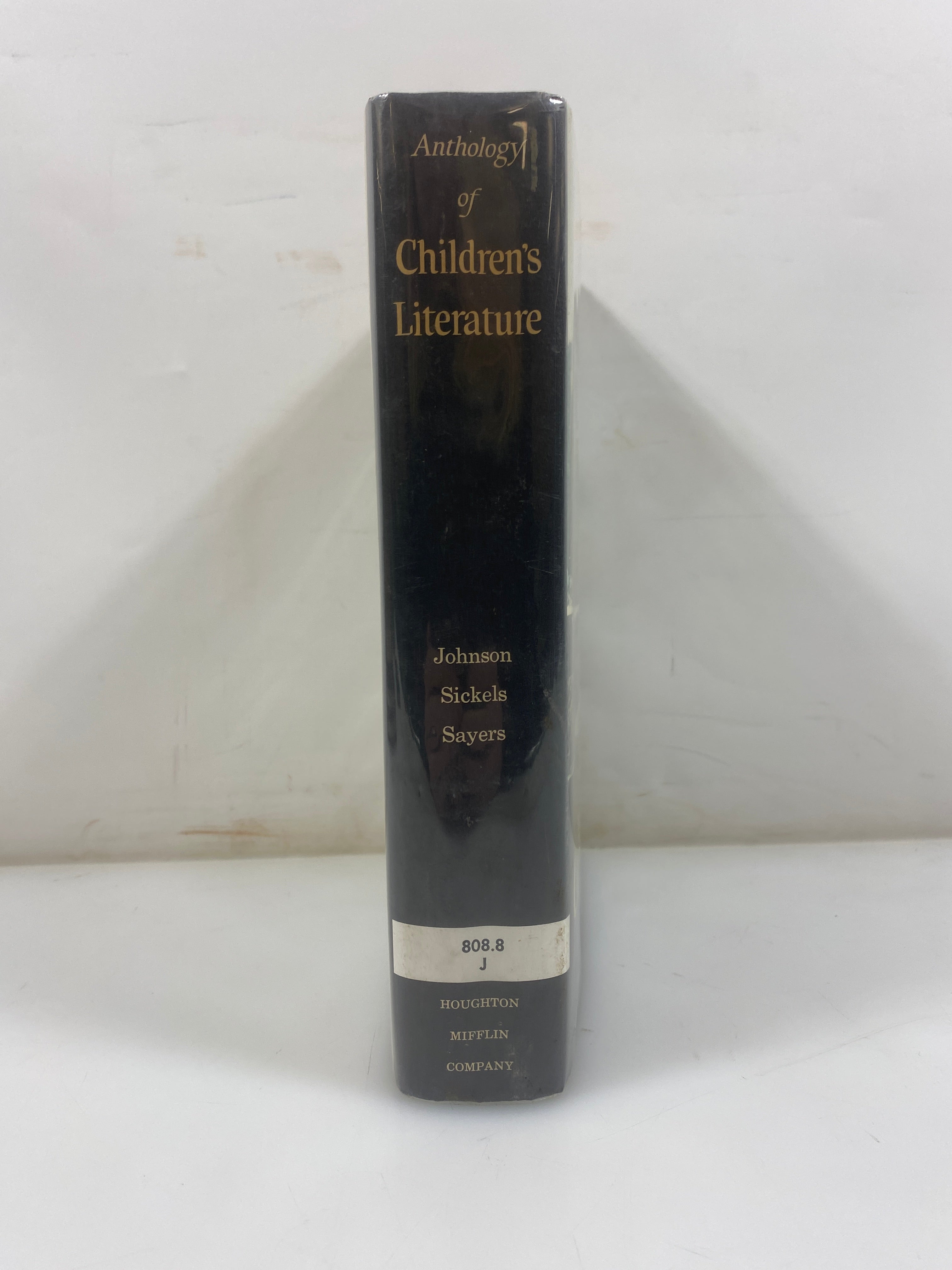 Anthology of Children's Literature 3rd Ed. 1959 Ex-Library HCDJ