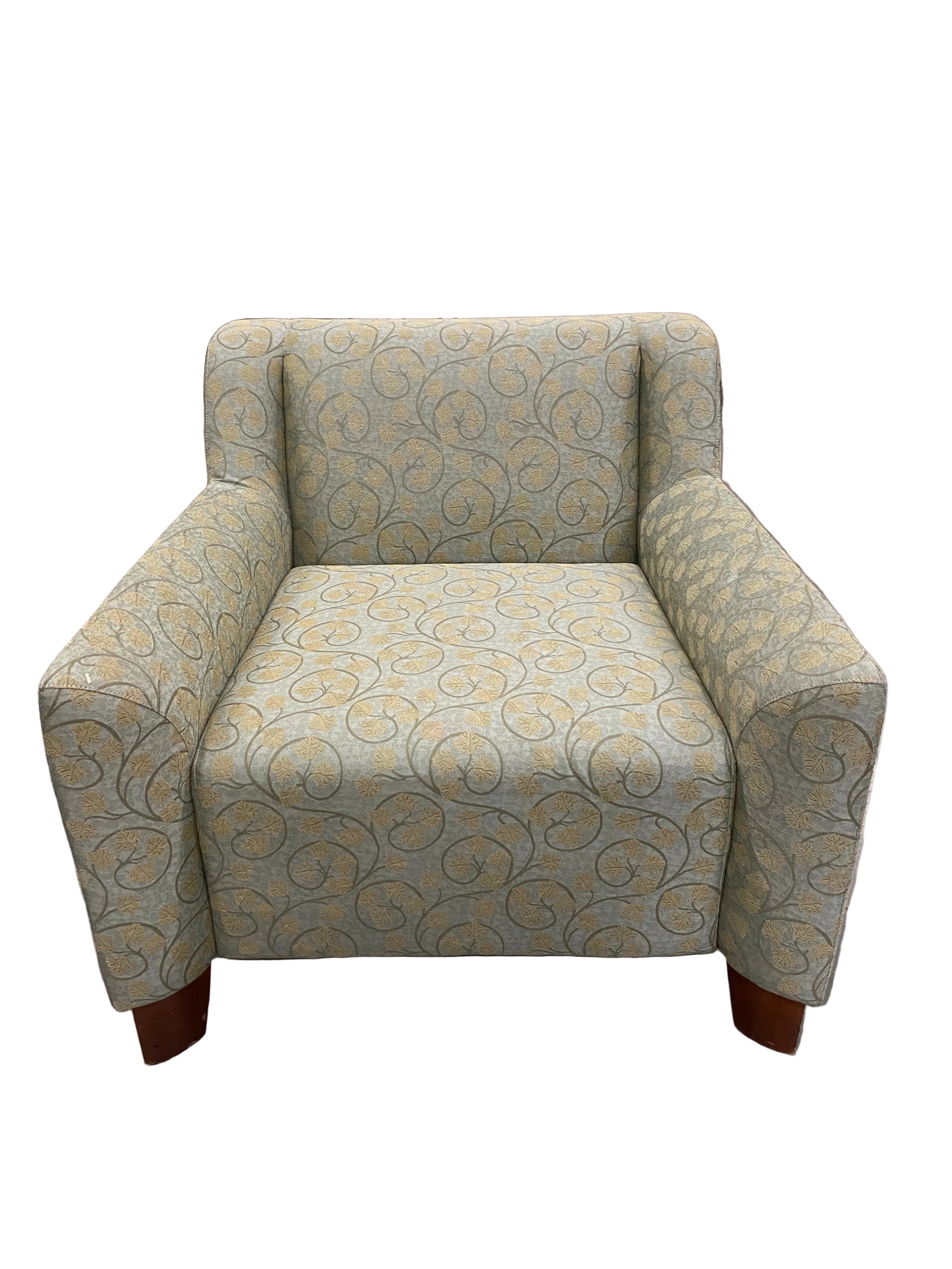 Bernhardt Furniture Leaf Design Armchair