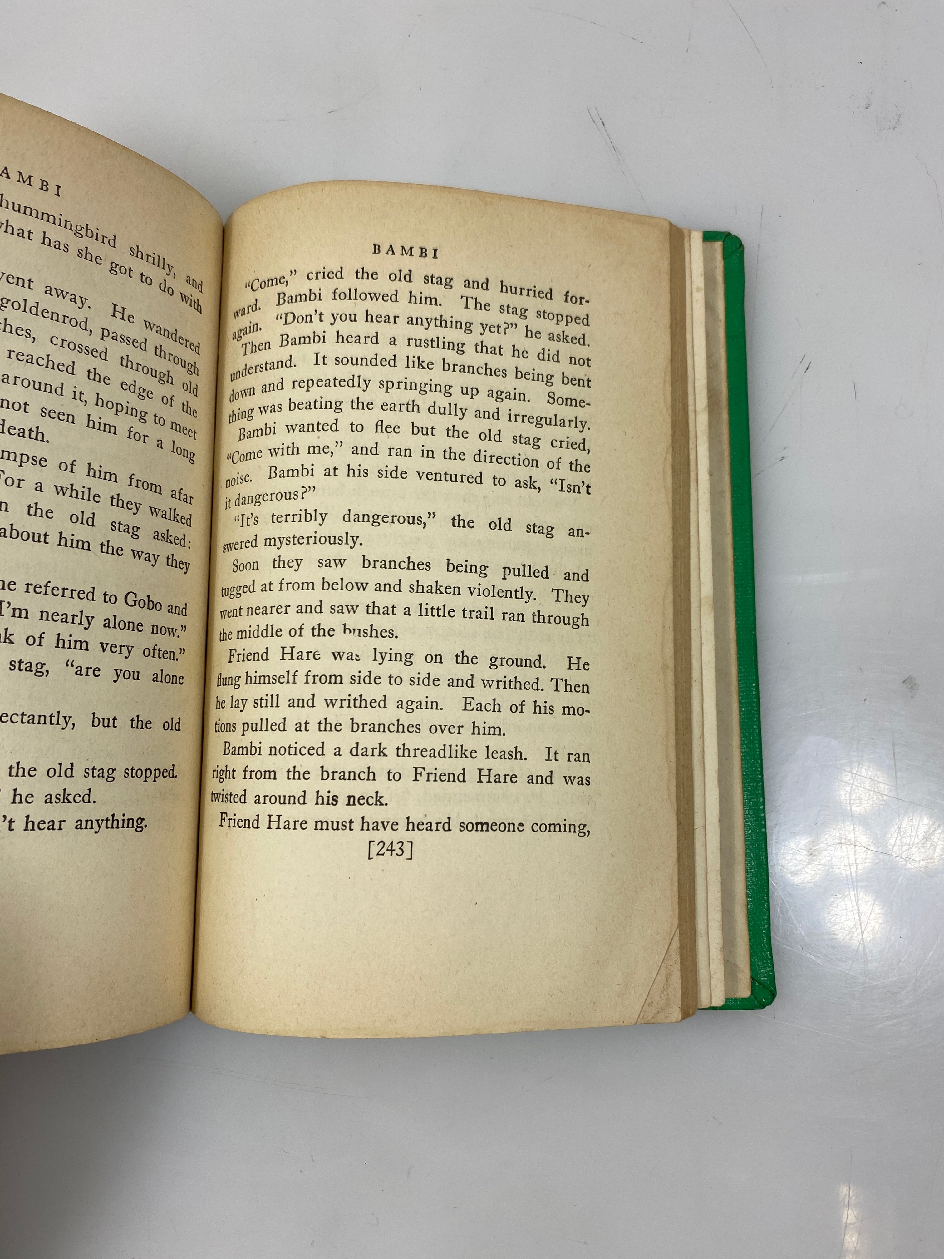 Bambi by Felix Salten 1929 Simon and Schuster Ex-library HC