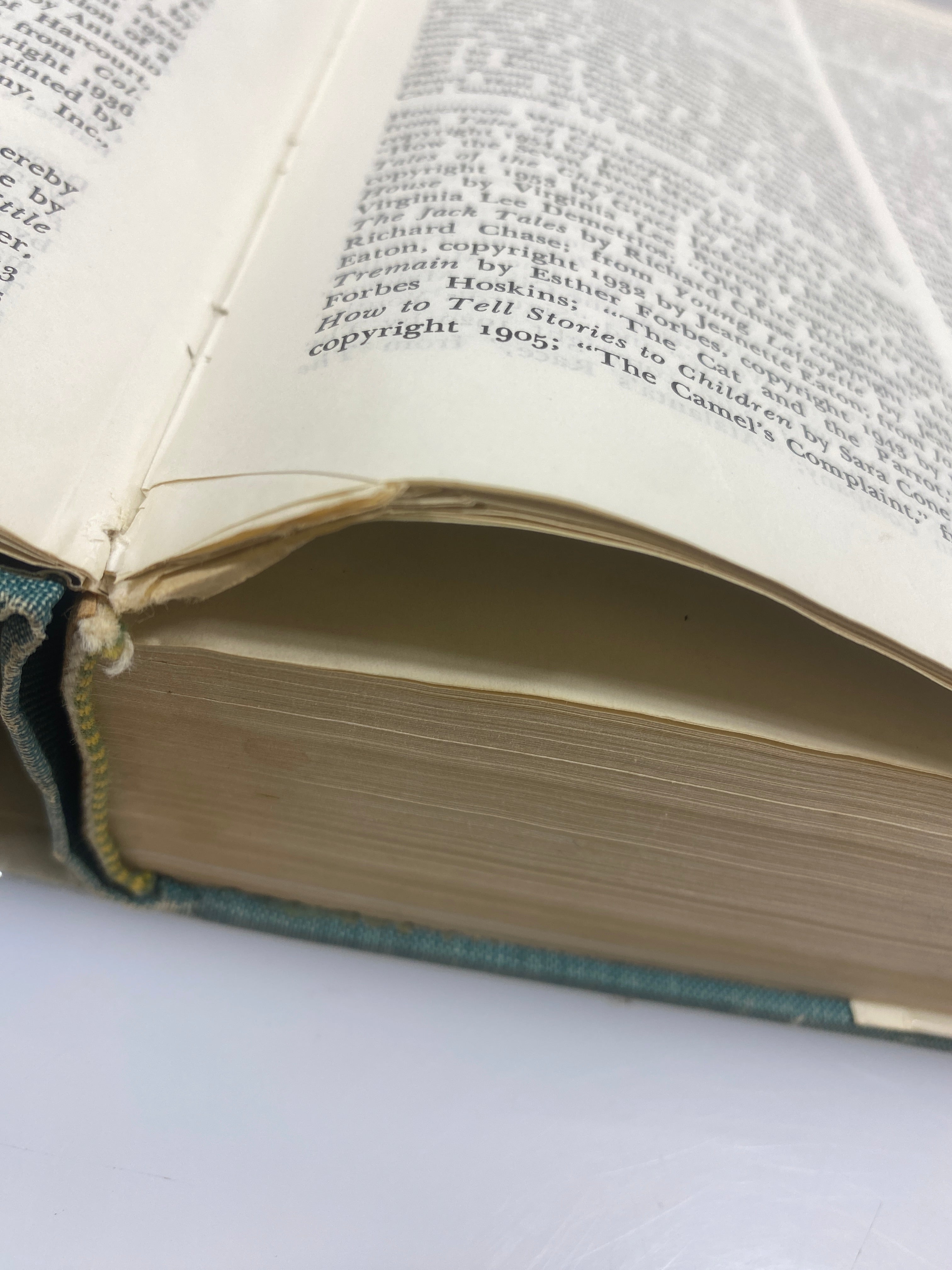 Anthology of Children's Literature 3rd Ed. 1959 Ex-Library HCDJ