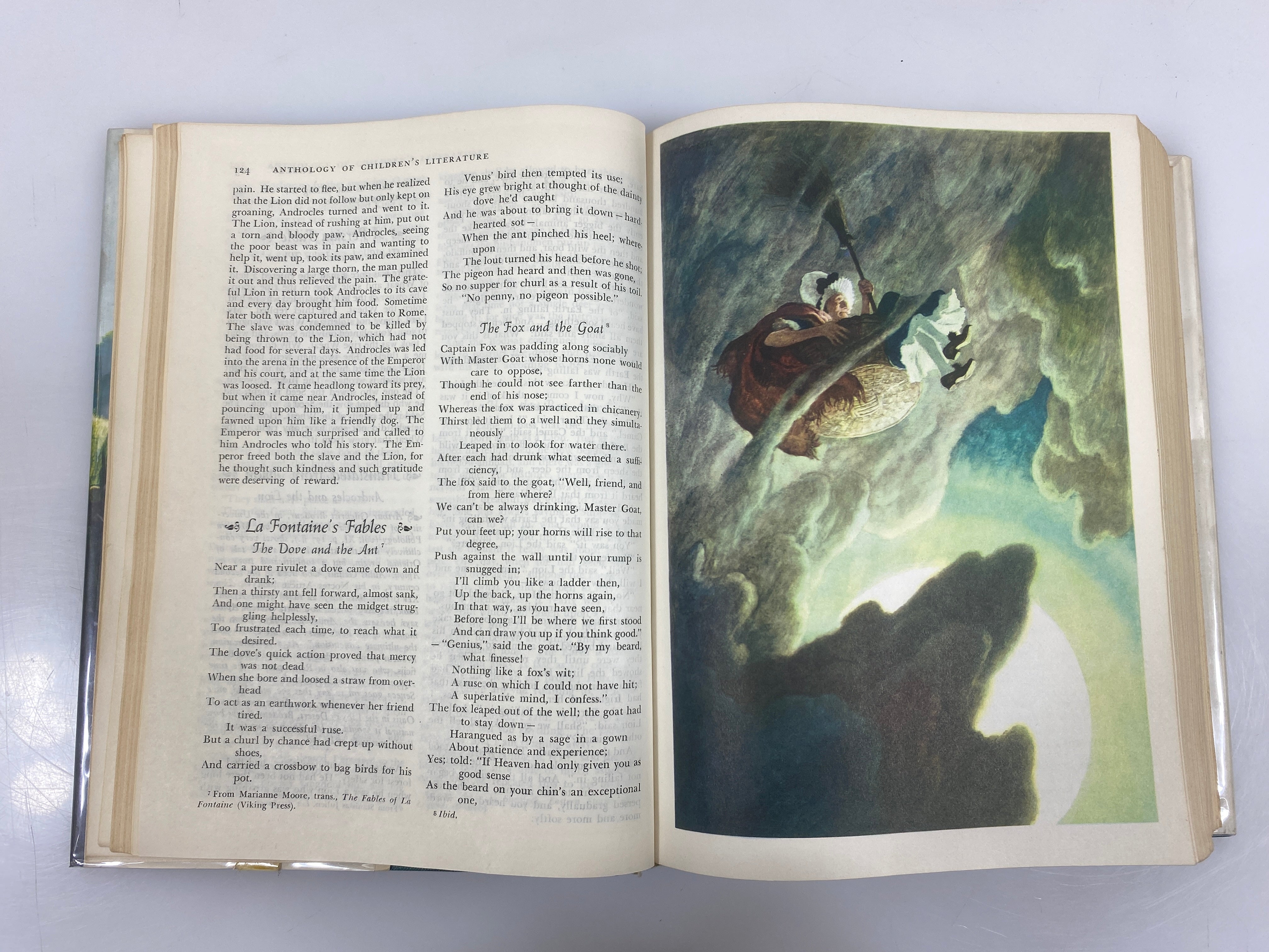 Anthology of Children's Literature 3rd Ed. 1959 Ex-Library HCDJ