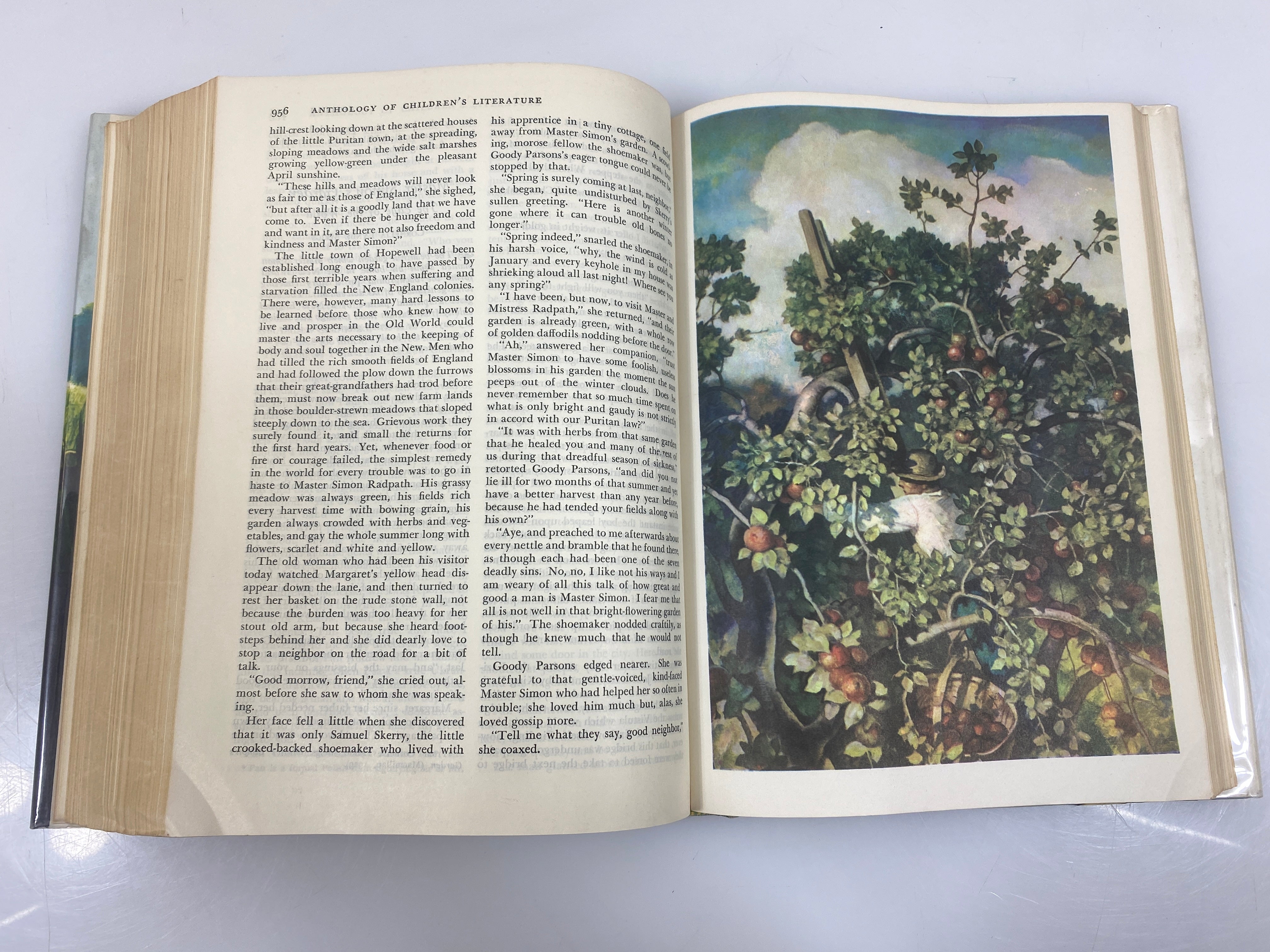 Anthology of Children's Literature 3rd Ed. 1959 Ex-Library HCDJ