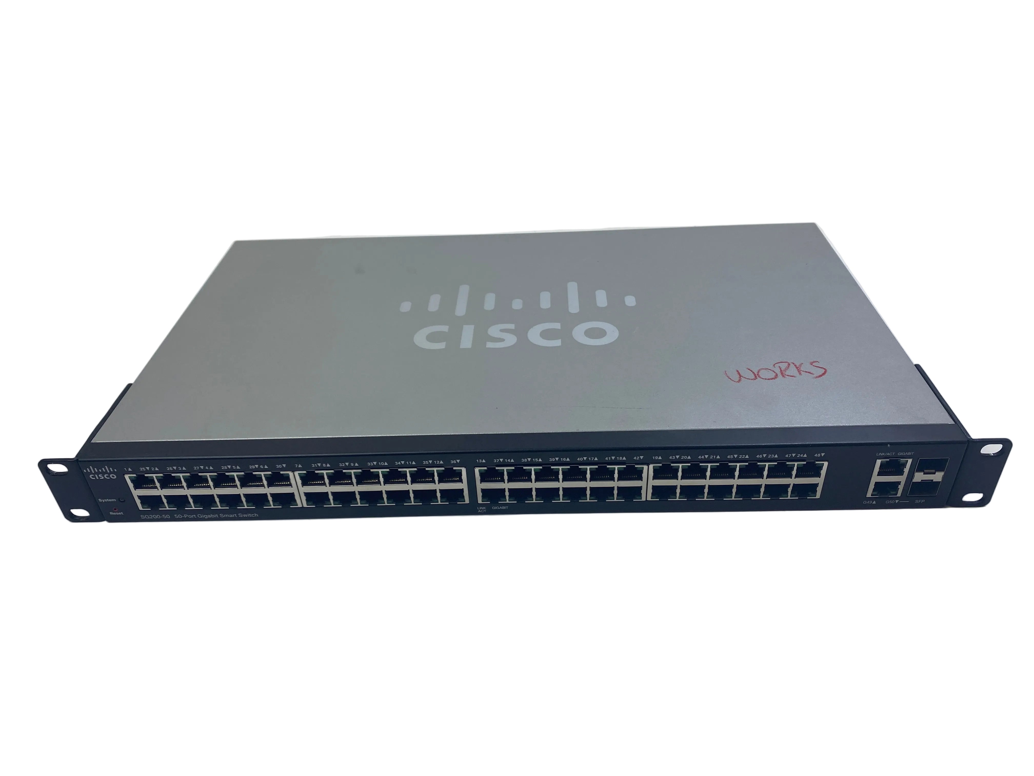Cisco SG200-50 50 Port Gigabit Smart Switch
