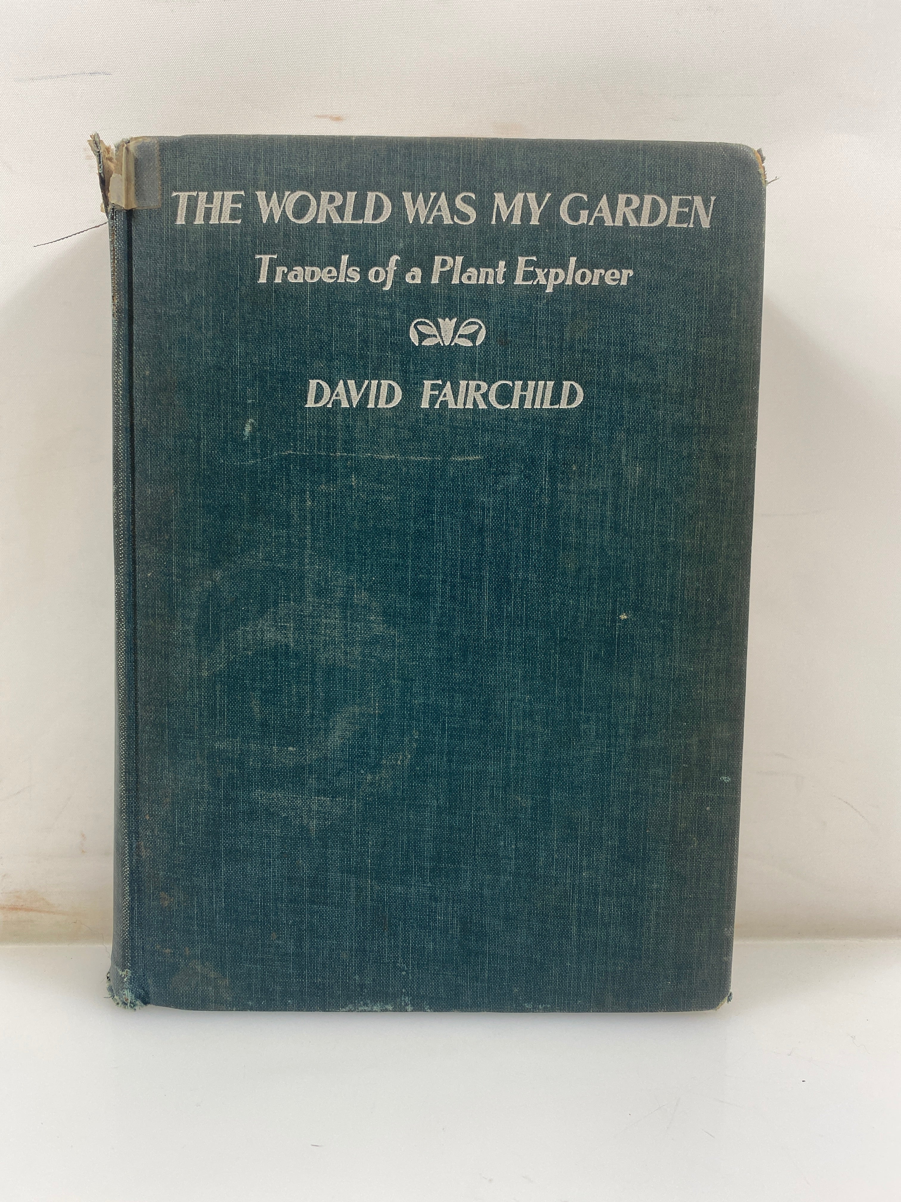 The World Was My Garden by Fairchild Ex-Library 1938 HC