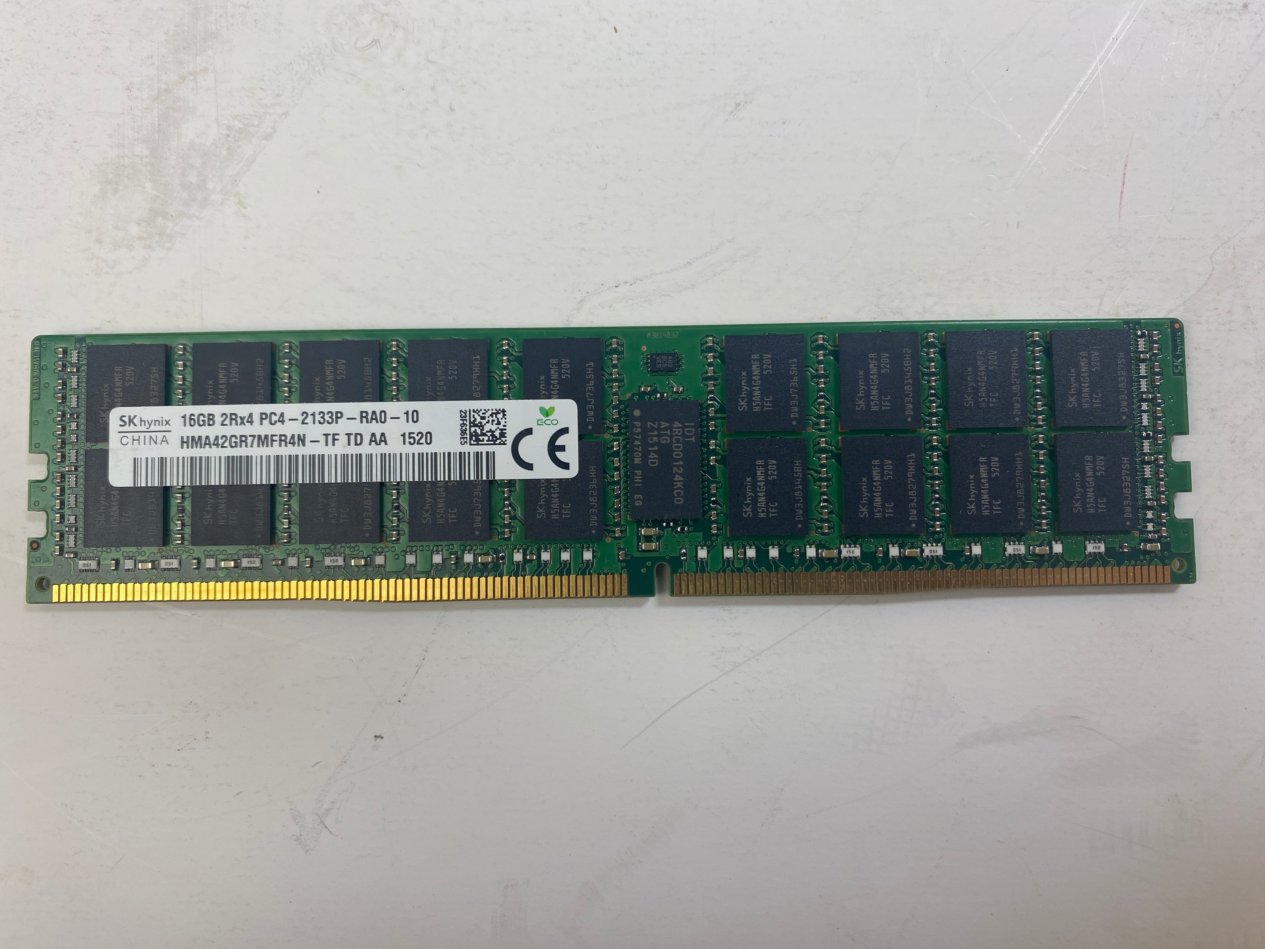 16GB 2Rx4 PC4-DDR4-2133 ECC Registered RAM