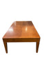 Wooden Checkerboard Style Coffee Table