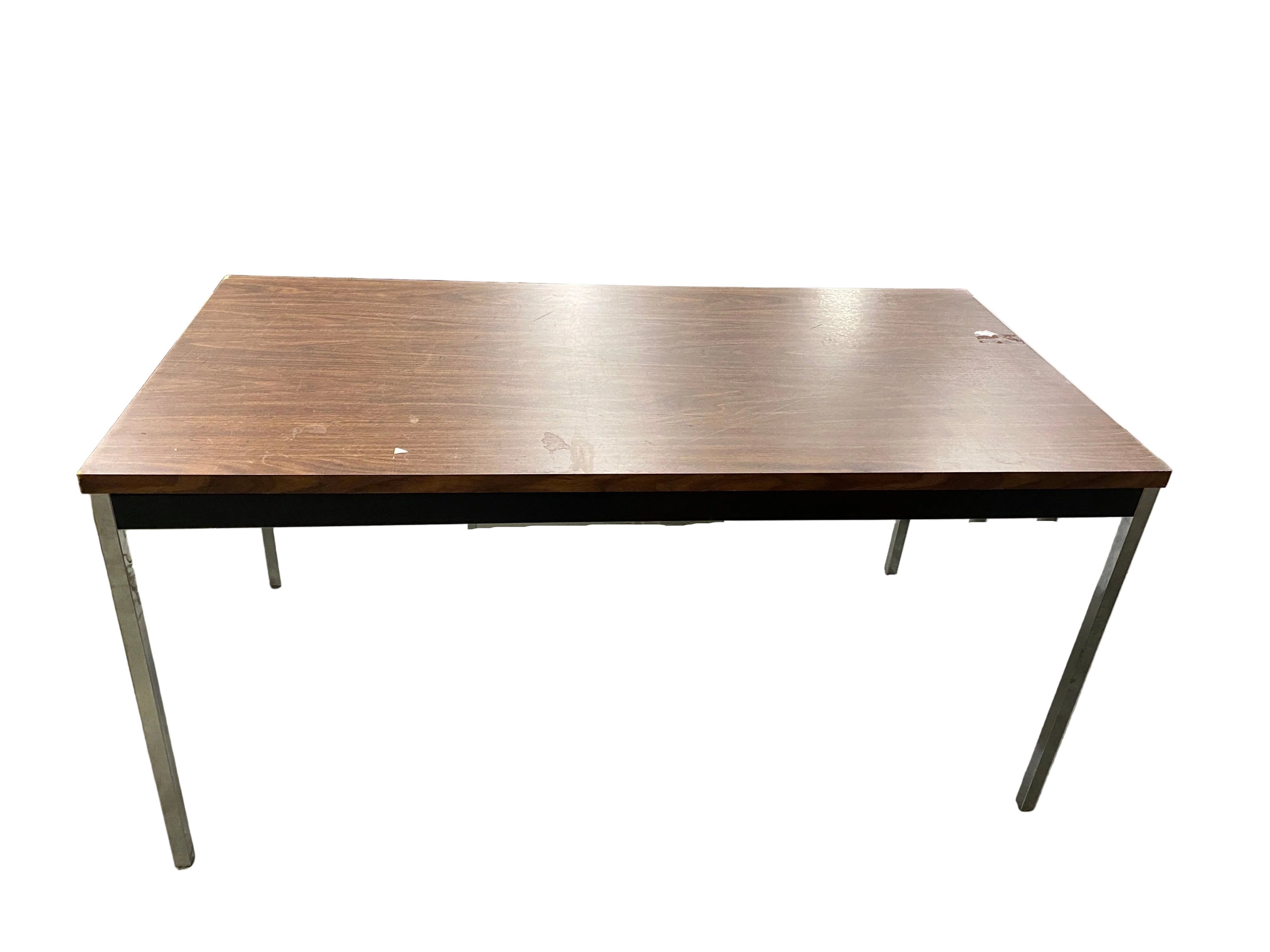 Dark Wood Laminate Table