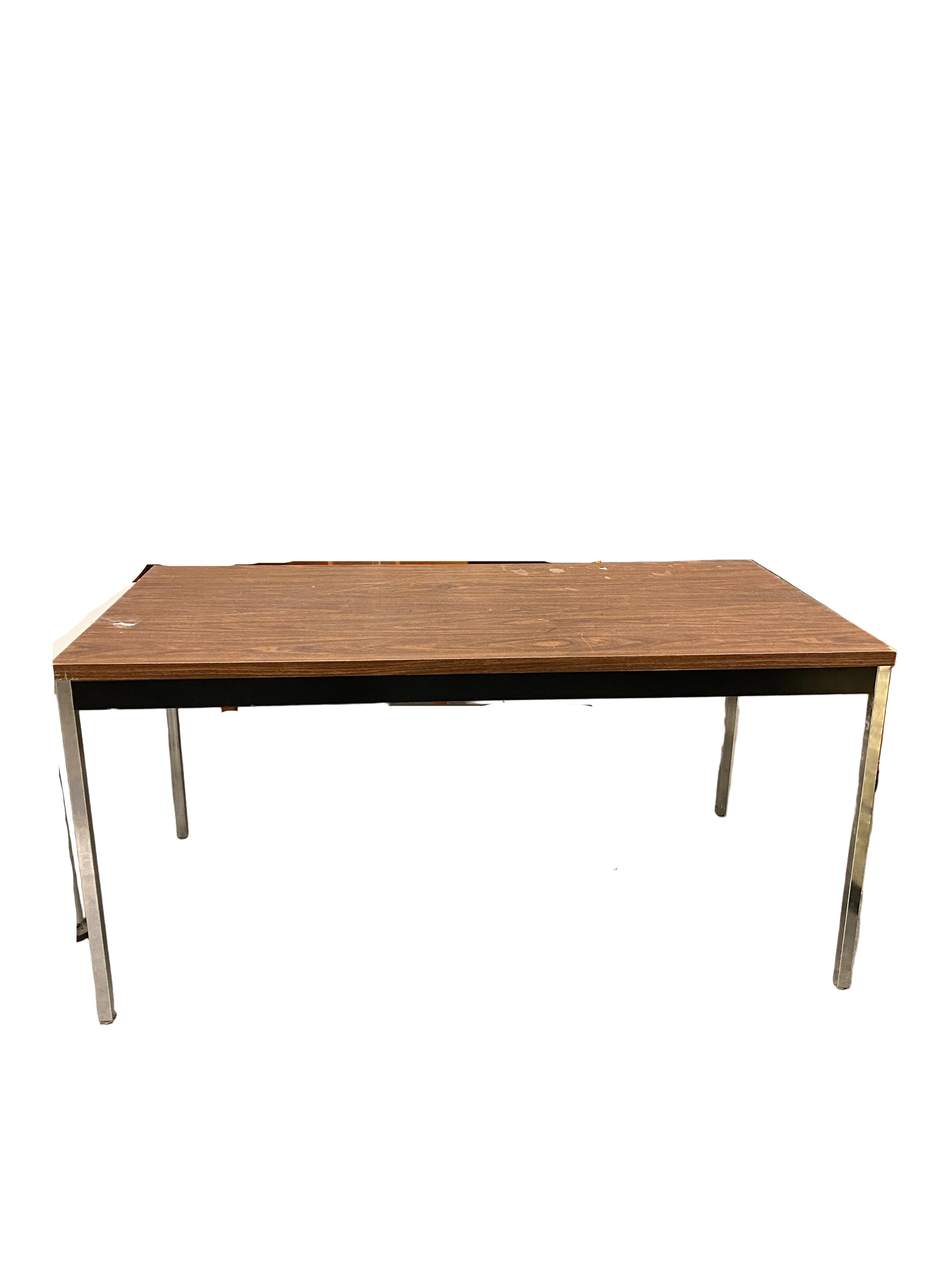 Dark Wood Laminate Table