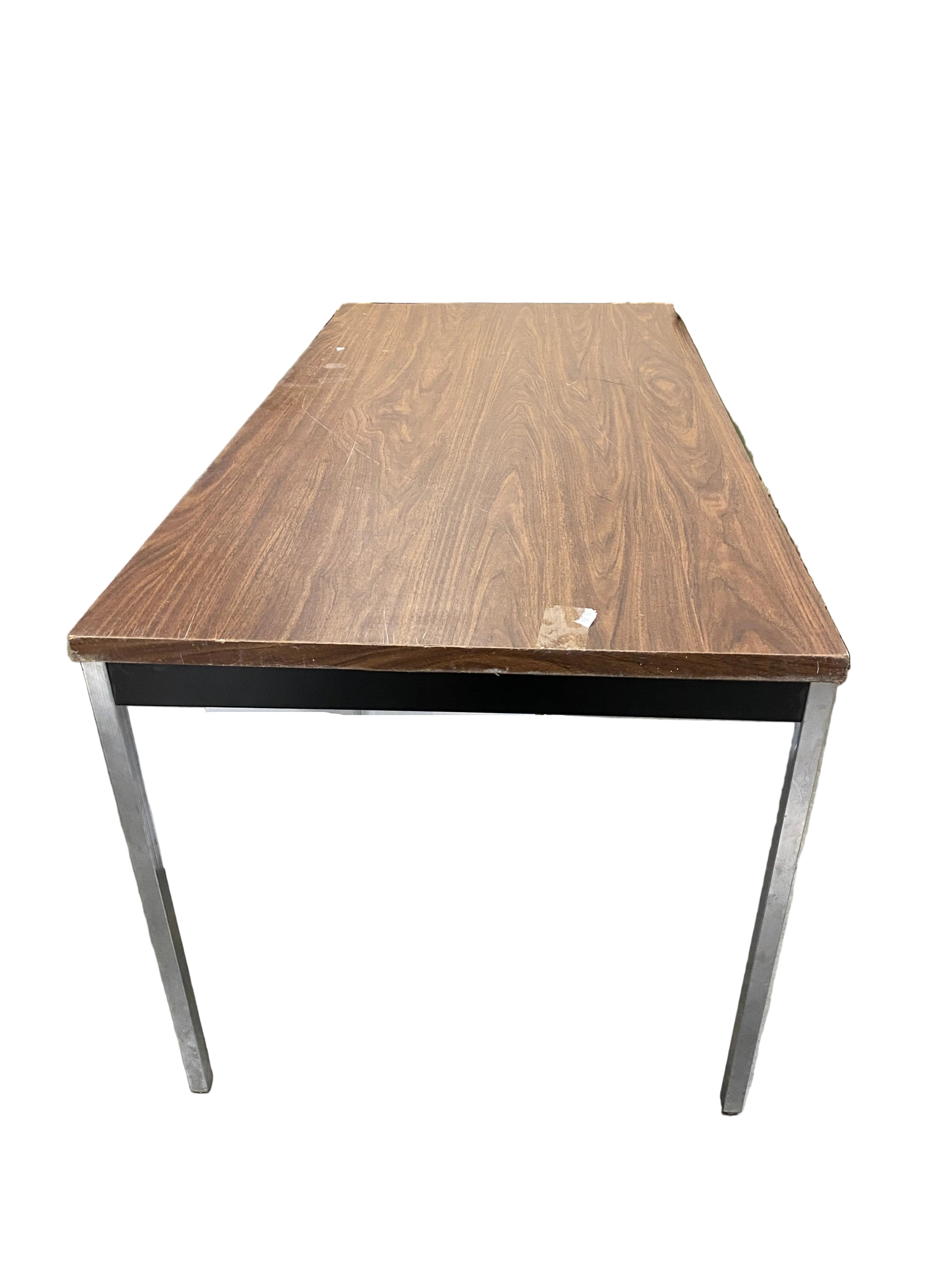 Dark Wood Laminate Table