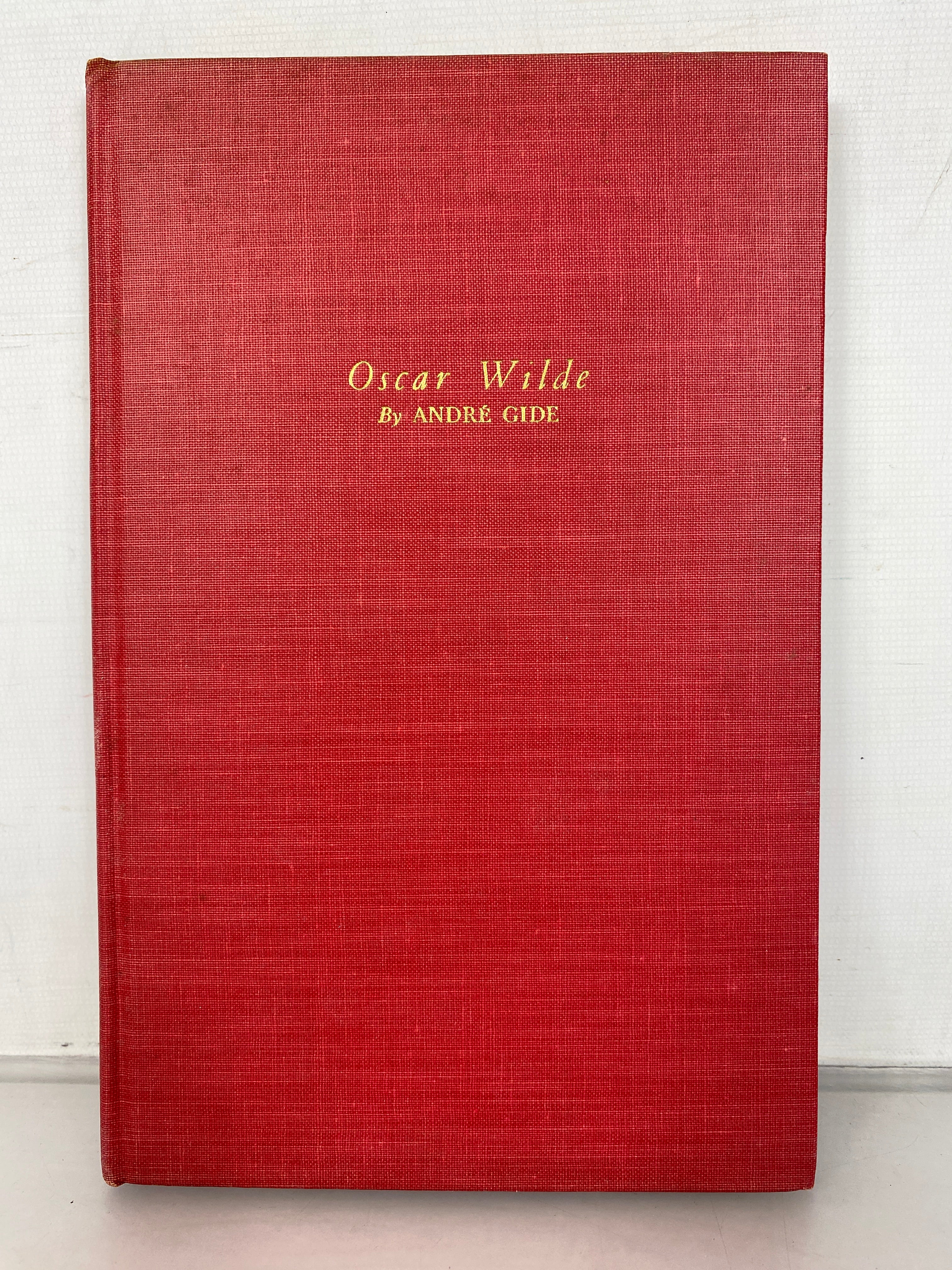 Oscar Wilde, in Memoriam by Andre Gide First American Edition 1949 HC DJ
