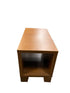 Oak Cubby Side Table